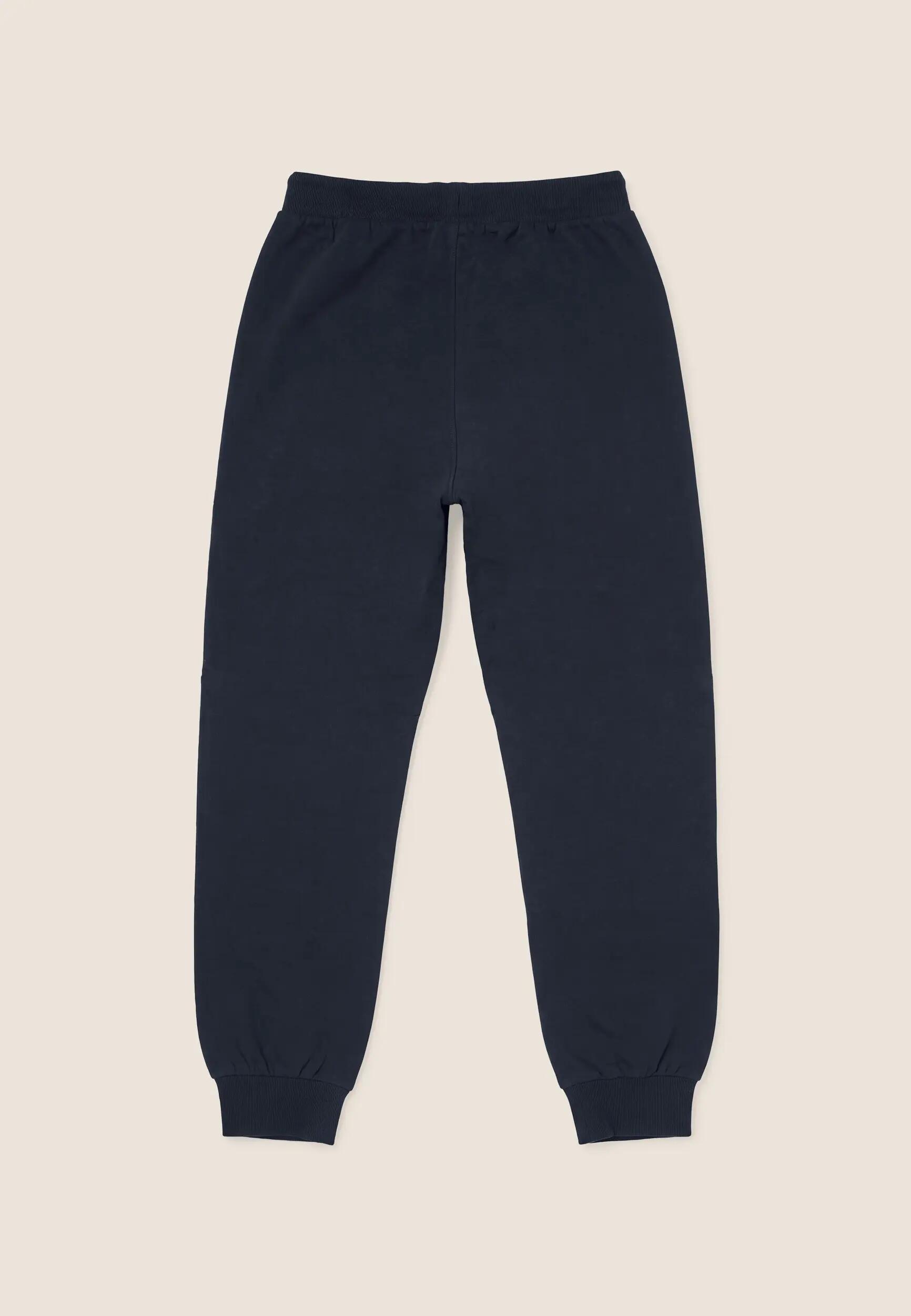 Pantalón de hombre regular de felpa perchada con pinzas 2/3