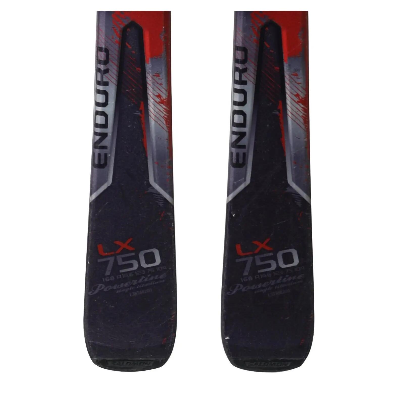 RECONDITIONNE - Ski Salomon Enduro Lx 750 + Fixations 4/4
