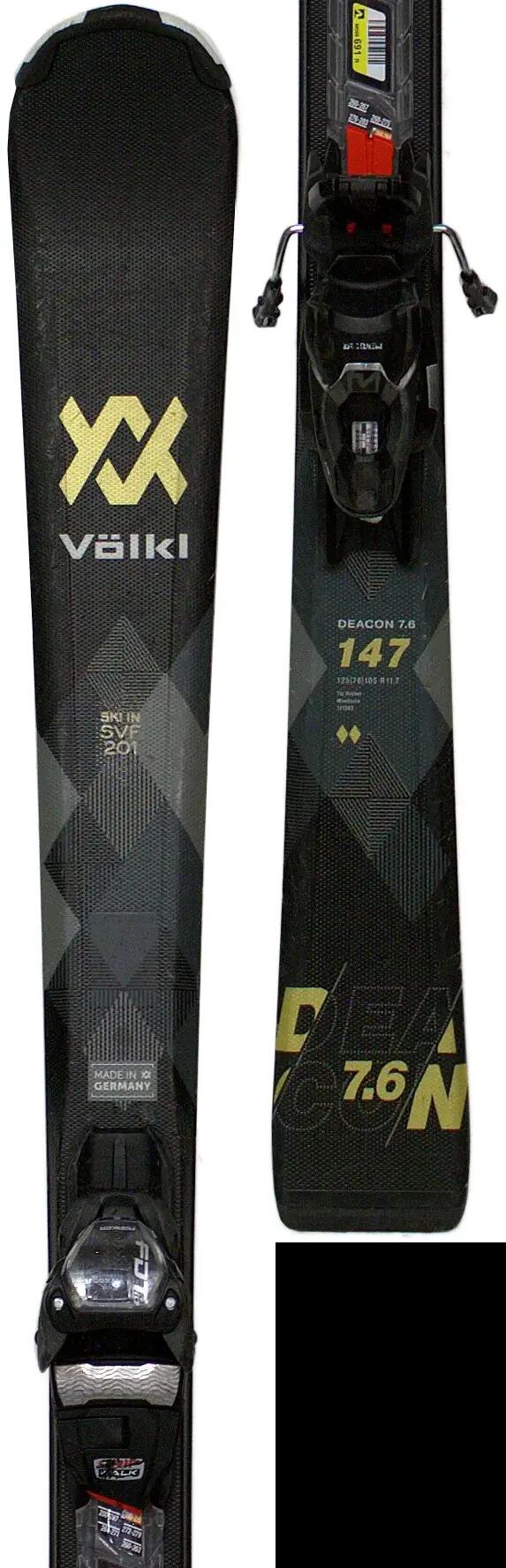 Second life - Narty Volkl Deacon 7.6 168cm 3/5