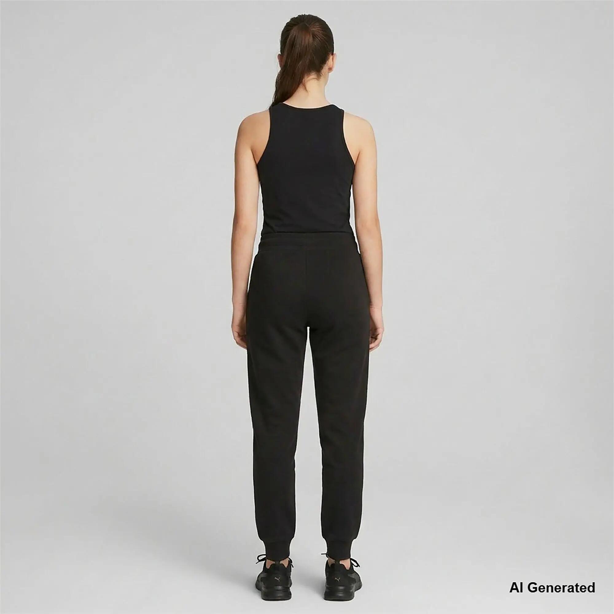 Calças Puma Ess Rhinestone Logo Pant Fl G Criança 4/4