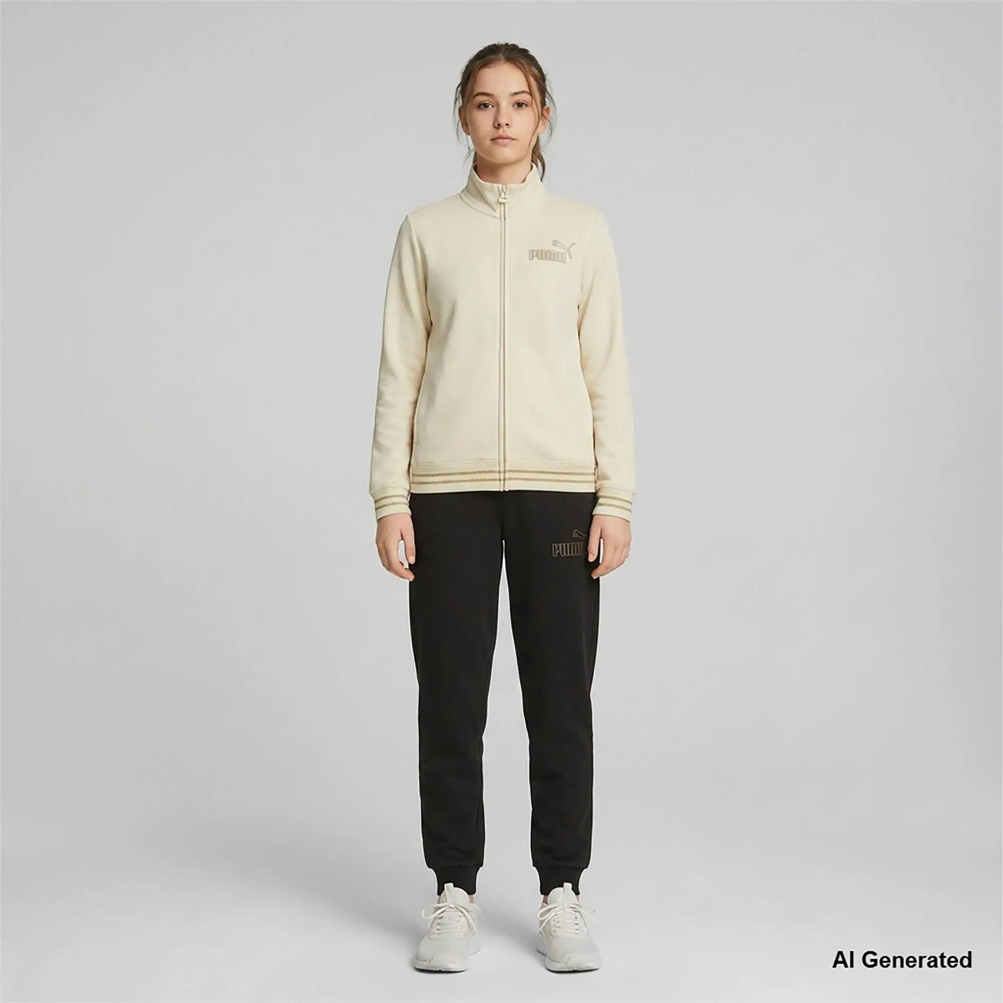 Survêtement Puma Essrhinestone Fz Suit Fl G Enfant 2/4