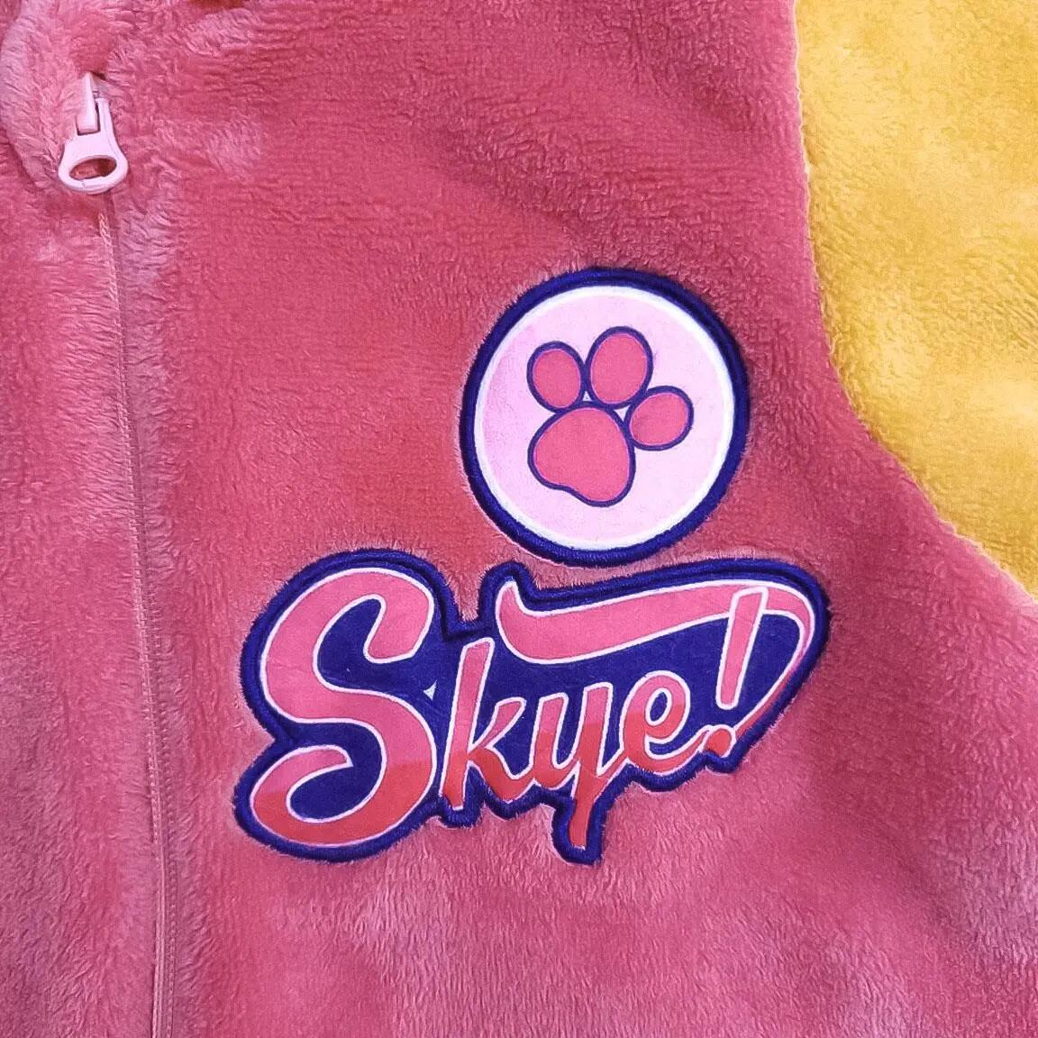 Pyjama Long Enfant Paw Patrol Deux Pièces en Polyester Rose 3/6