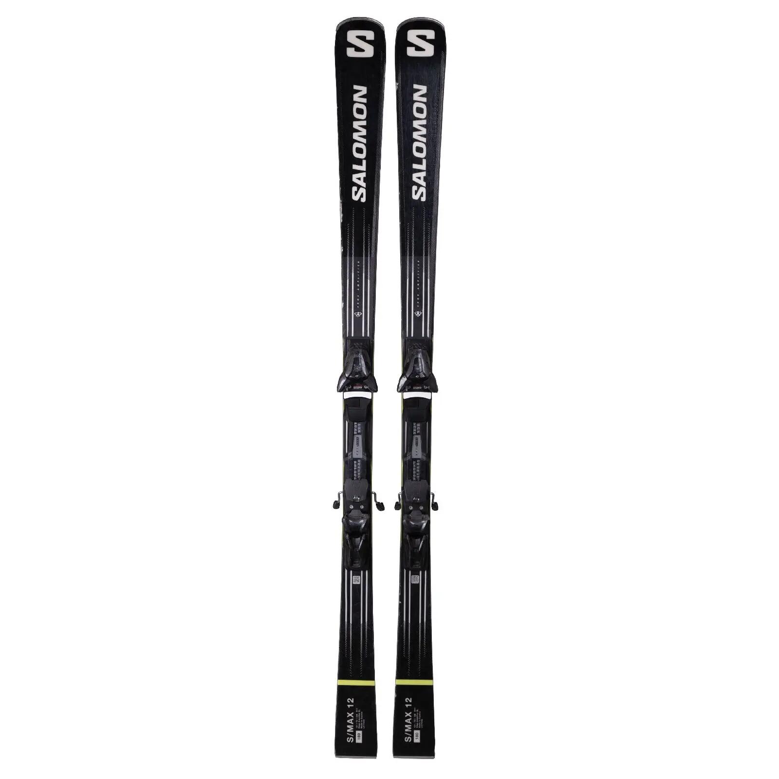 RECONDITIONNE - Ski Salomon S Max 12 + Fixations 2/4