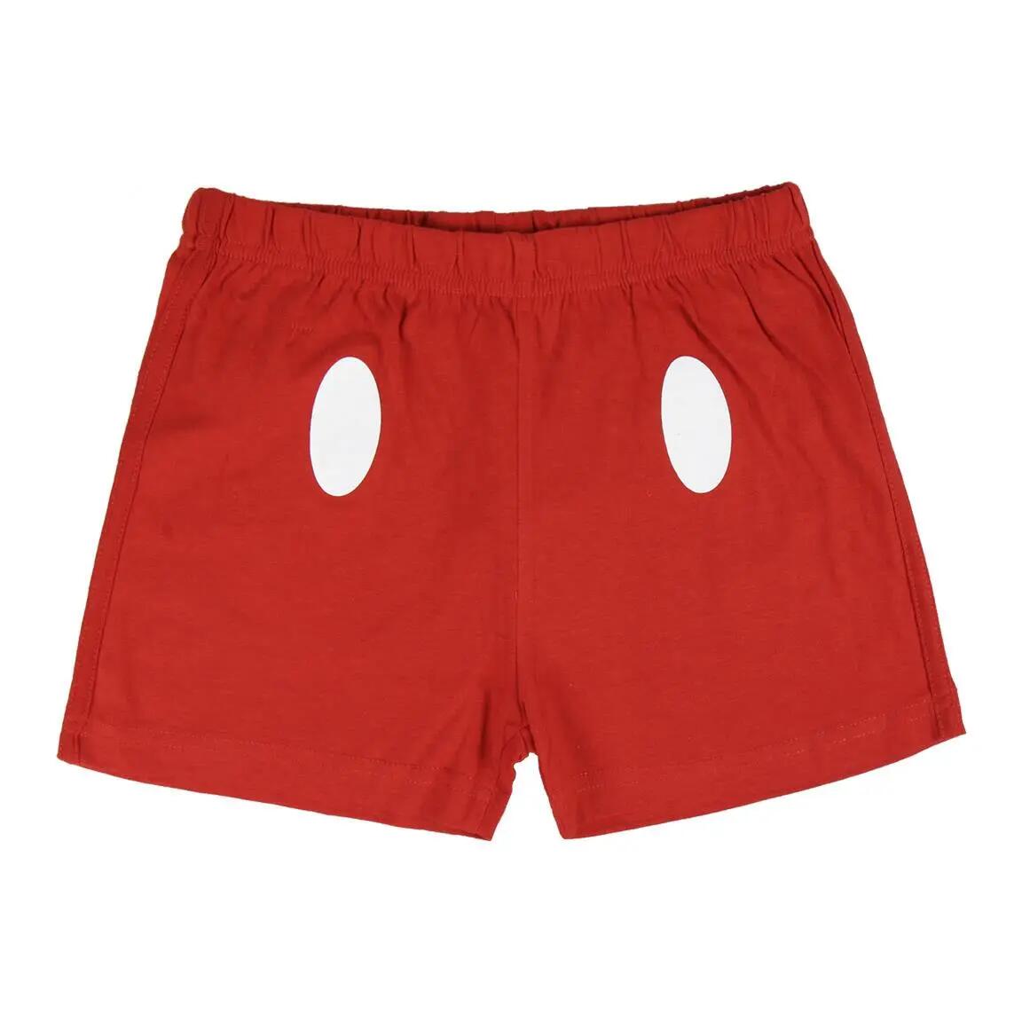 Pyjama Court Enfant Mickey Deux Pièces en Coton Bleu Marine 4/5