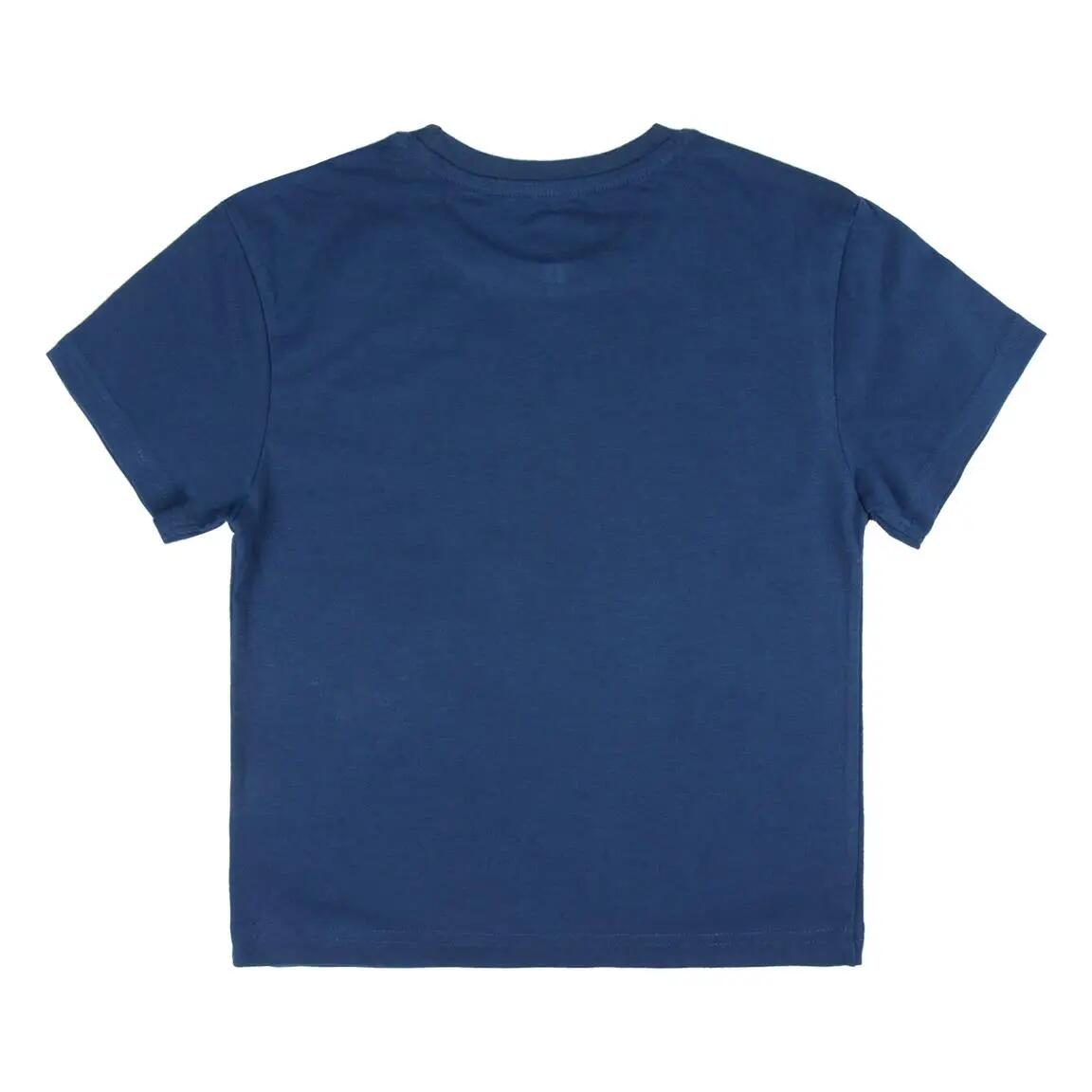 Pyjama Court Enfant Mickey Deux Pièces en Coton Bleu Marine 3/5