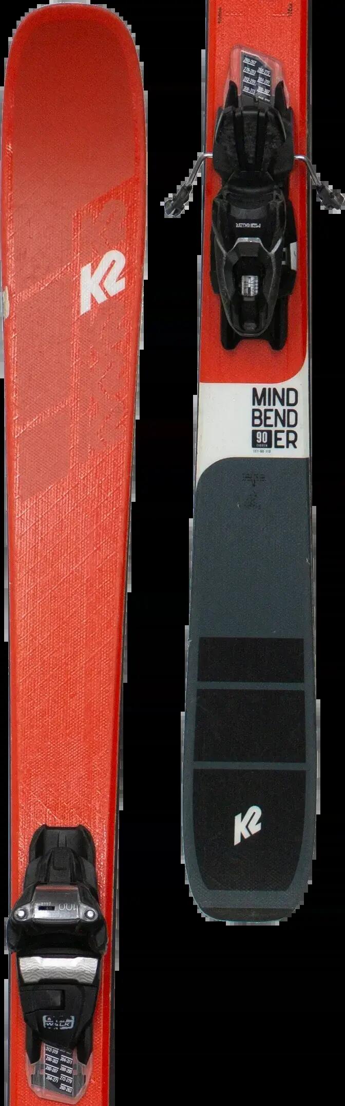 Tweedehands - Ski’s K2 Mindbender 90 170cm 3/5