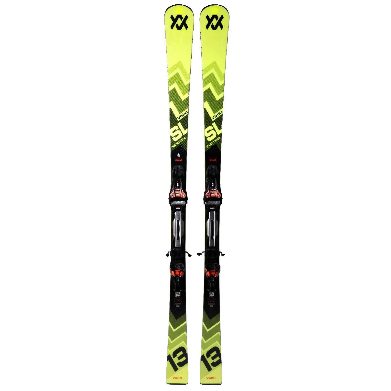 RECONDITIONNE - Ski Volkl Racetiger Sl 13 + Fixations 2/4
