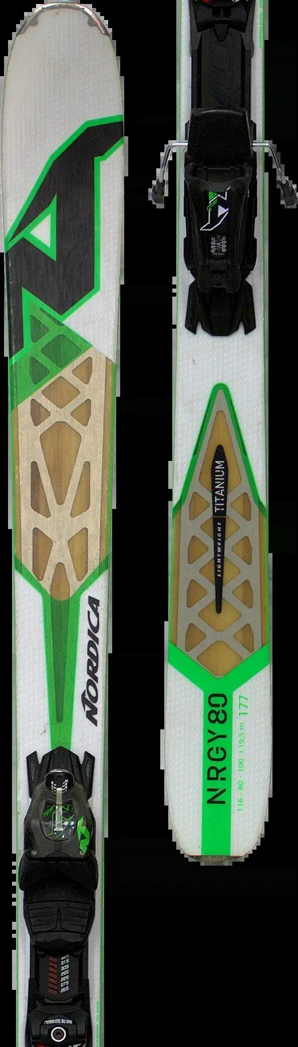 Second life - Narty Nordica NRGY 80 177cm 3/5