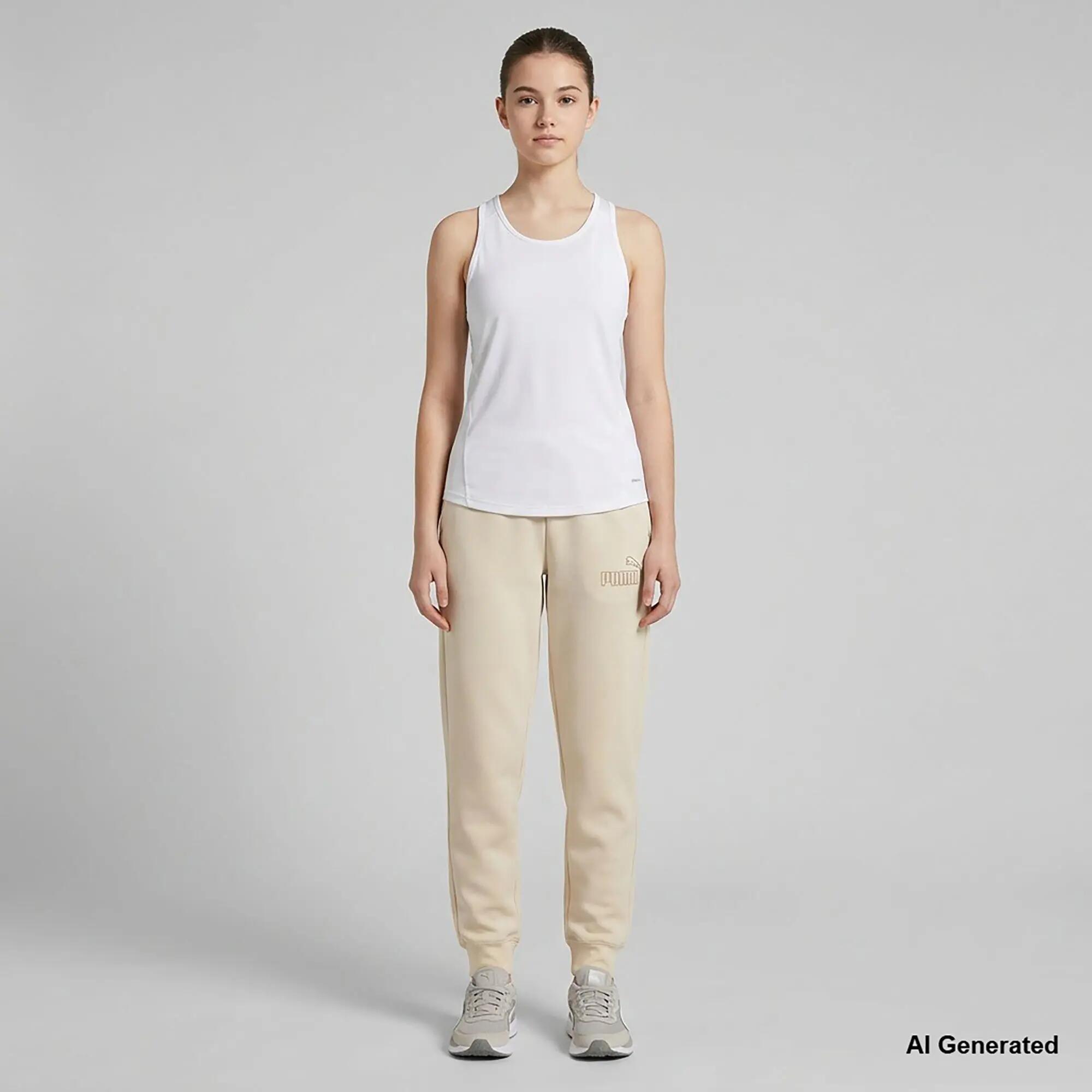 Calças Puma Ess Rhinestone Logo Pant Fl G Criança 2/4