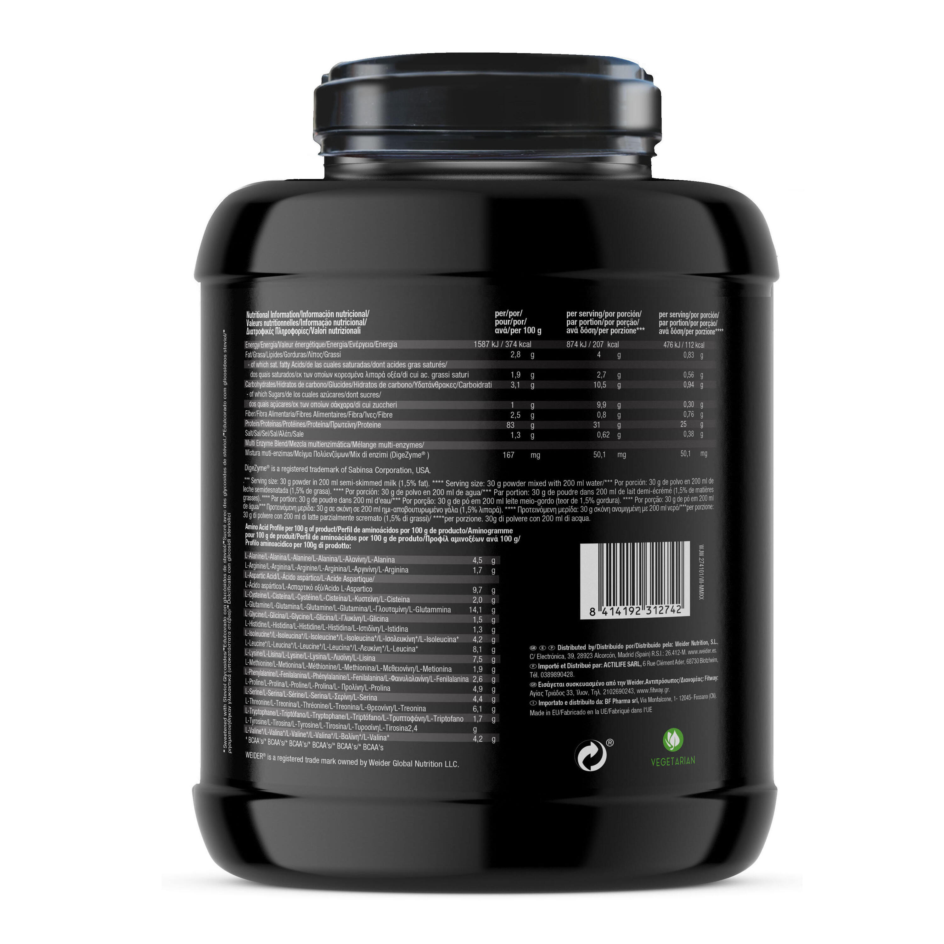 Isolate Whey 100% CFM, Chocolate, 2kg 4/5