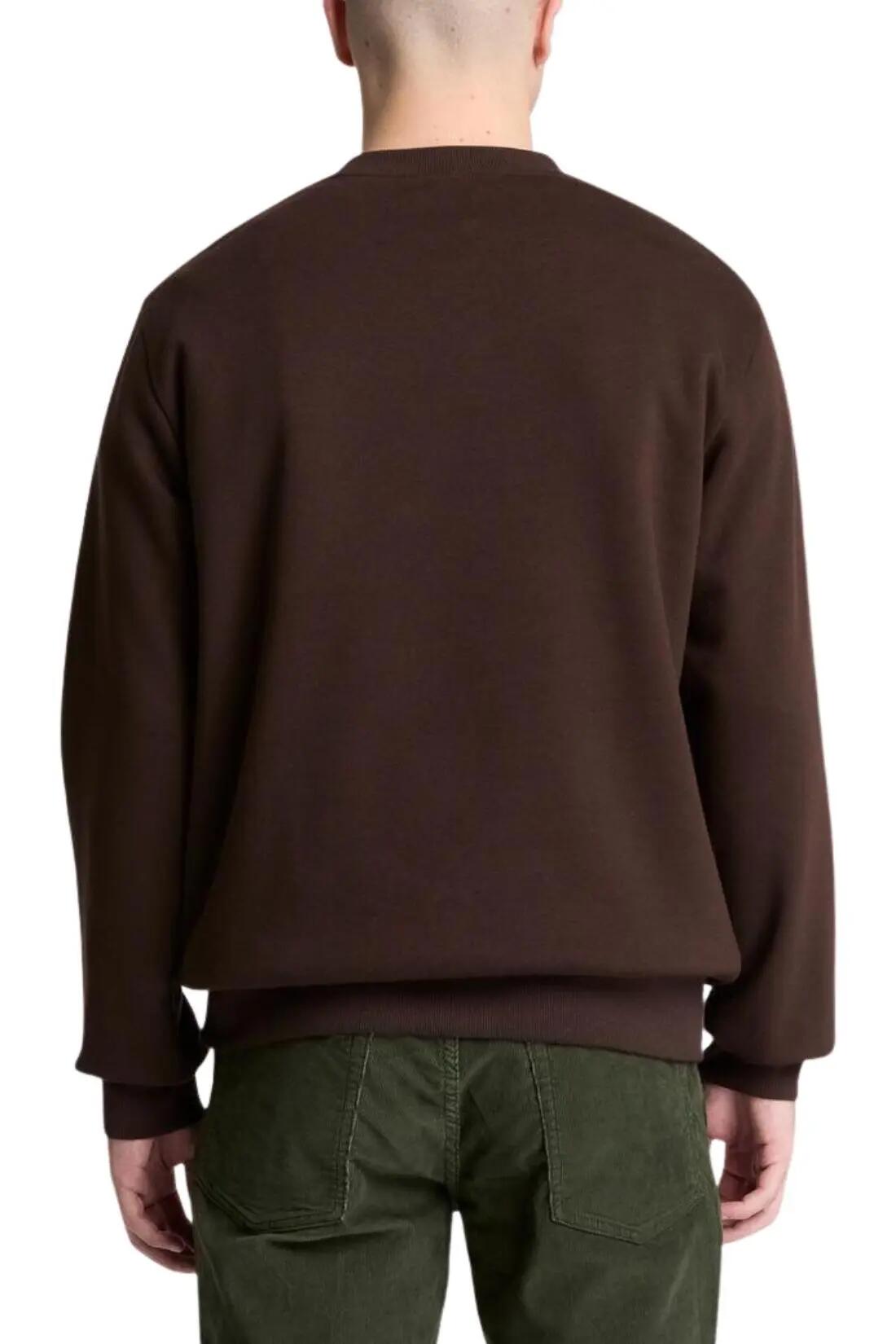 Sweat - Sport - Homme - Col rond - Marron 3/3