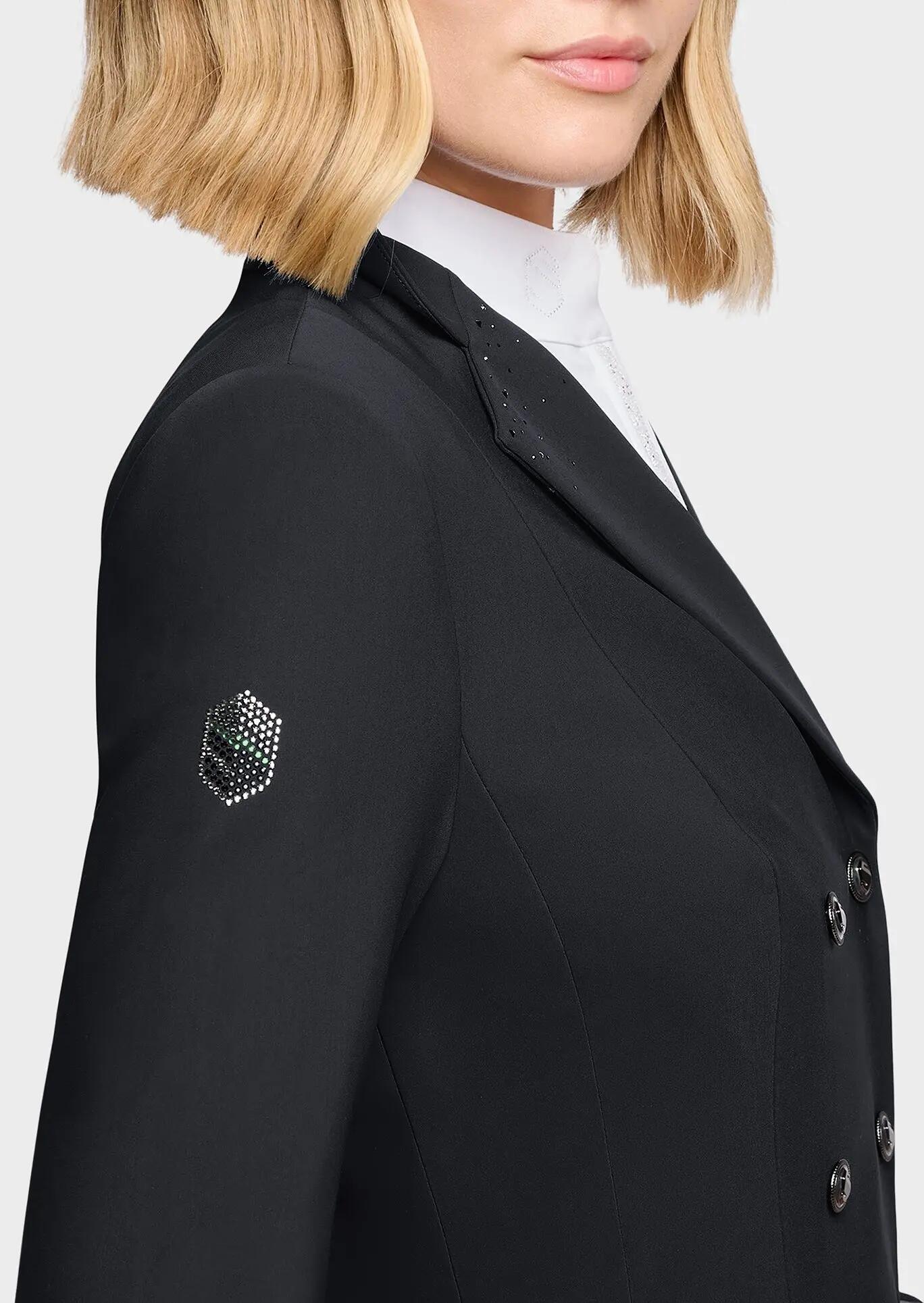 Samshield Frac Crystal Rain Dressuurfrac Dames Fw26 Zwart - 3/3
