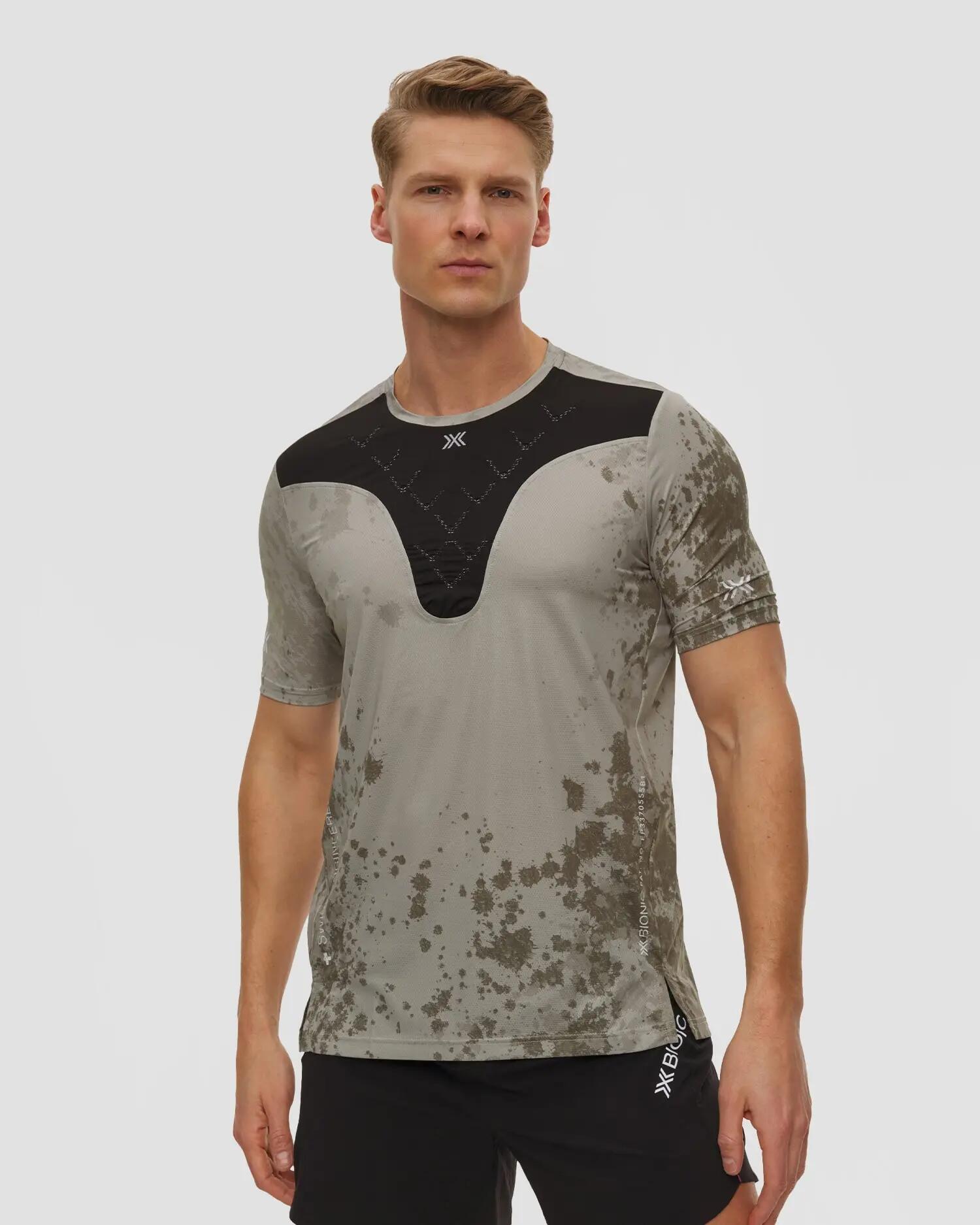Koszulka męska X-Bionic Corefusion Run Shirt Ss Sand Dirt M103 2/6