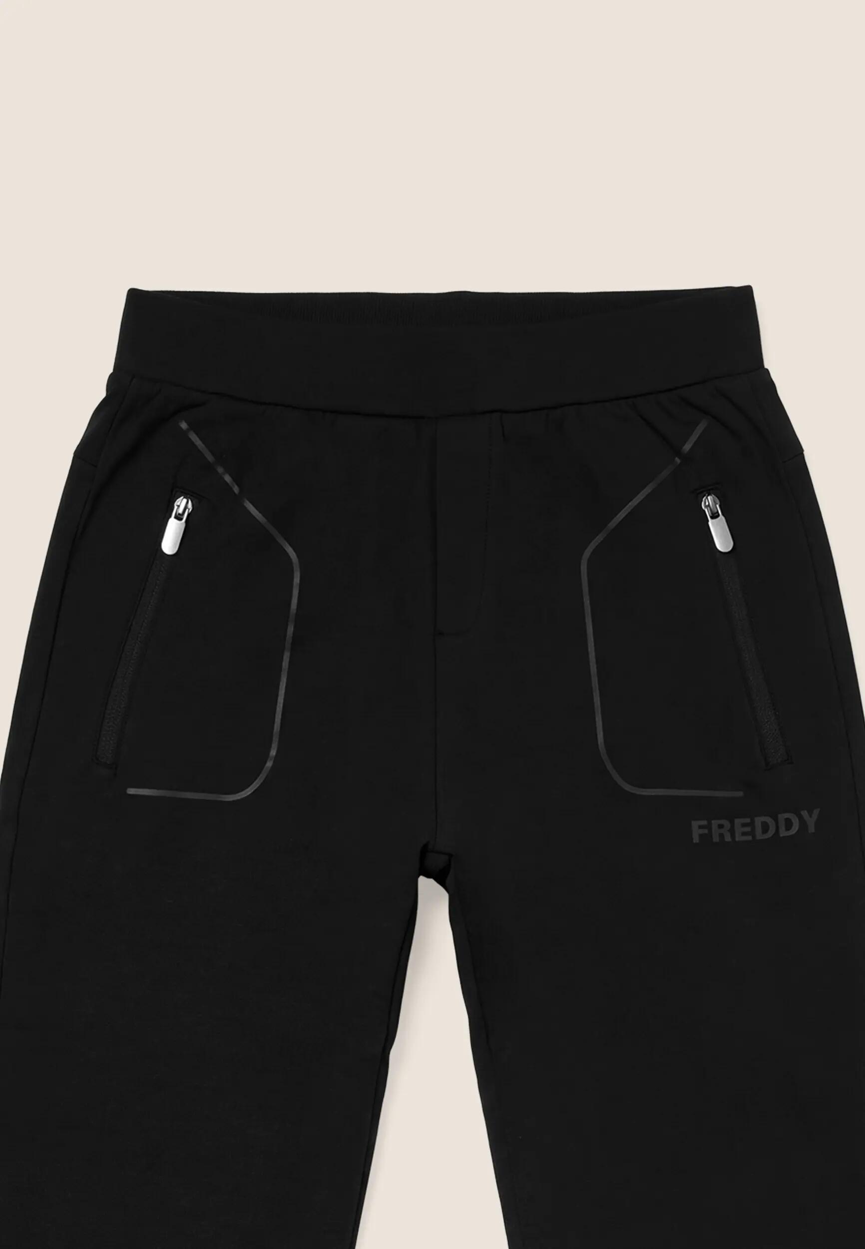 Pantaloni Sportivi in Felpa Garzata Tecnica da Uomo 3/3