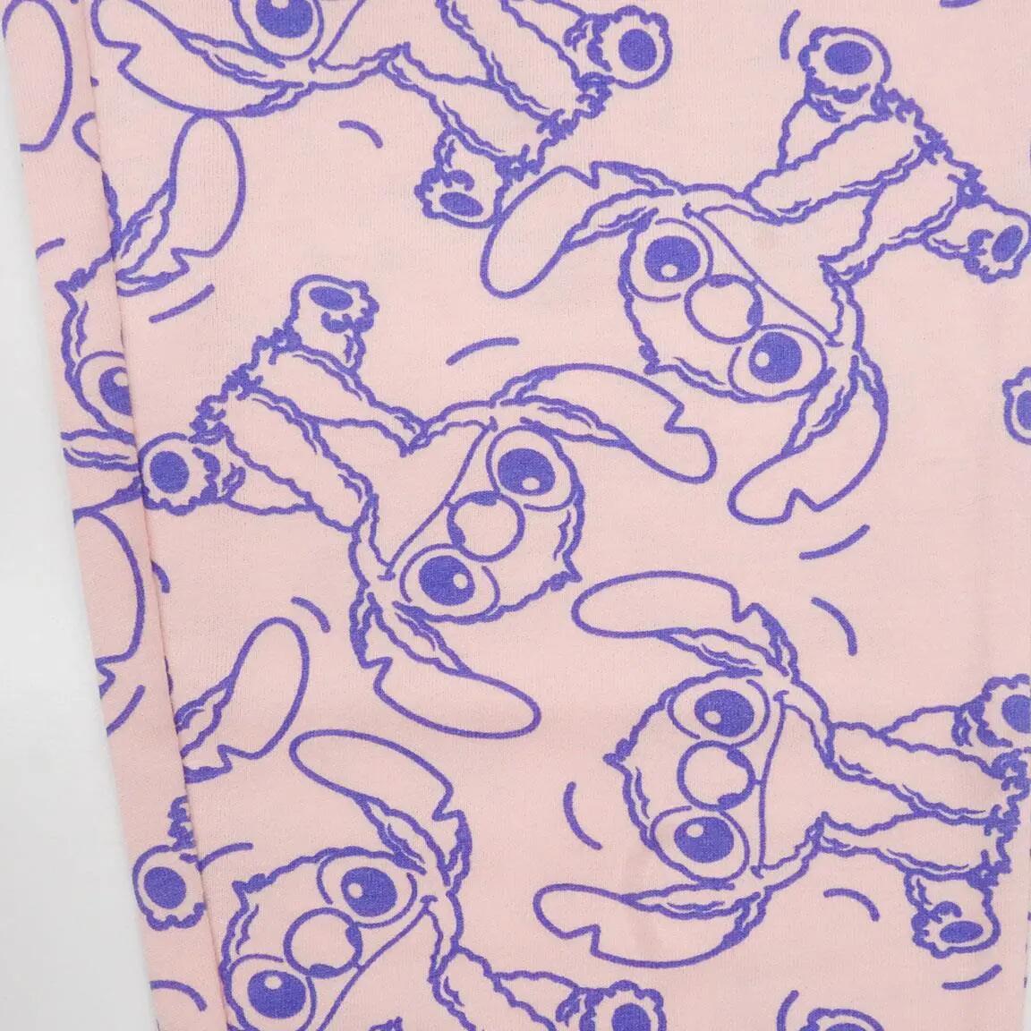 Pyjama Lang Kinder Stitch Tweedelig van Katoen en Polyester Lichtblauw 3/5