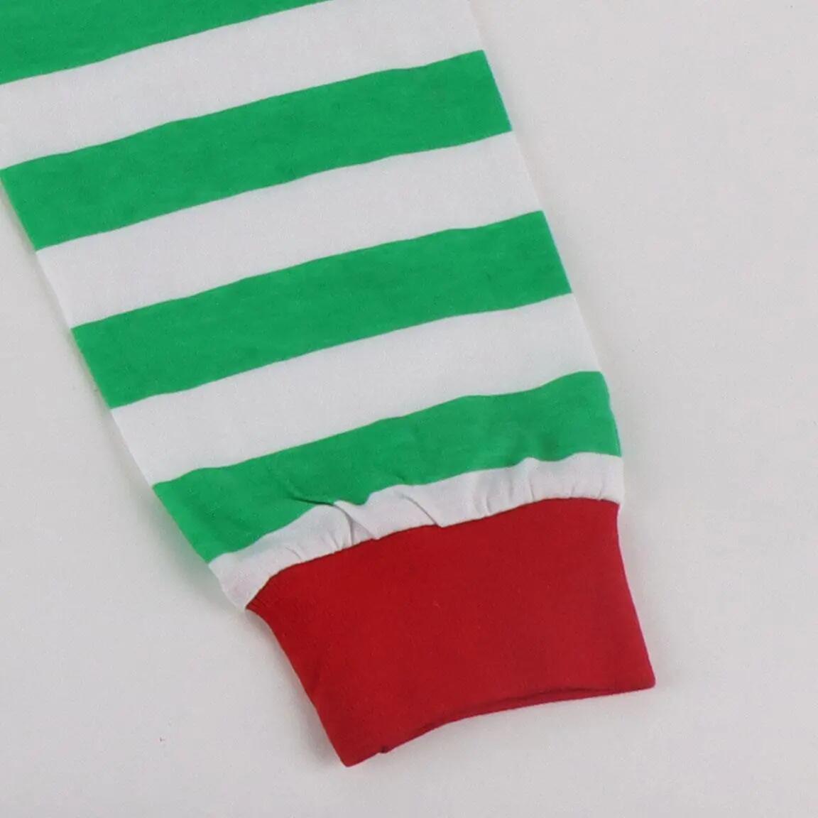 Pyjama Lang Kinder The Elf Tweedelig van Katoen en Polyester Rood 4/6