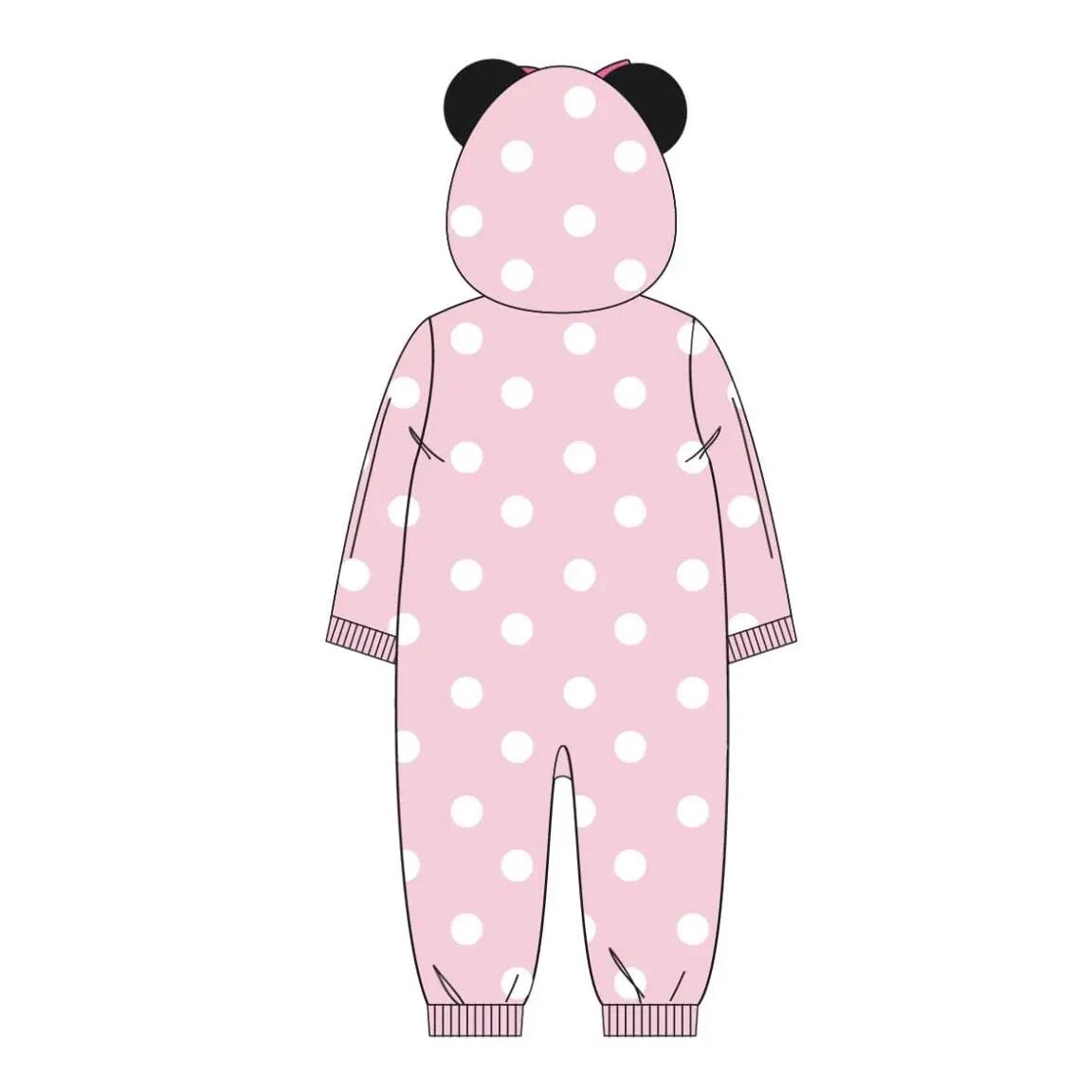 Pyjama Lang Kinder Minnie Tweedelig van Polyester Lichtroze 2/6