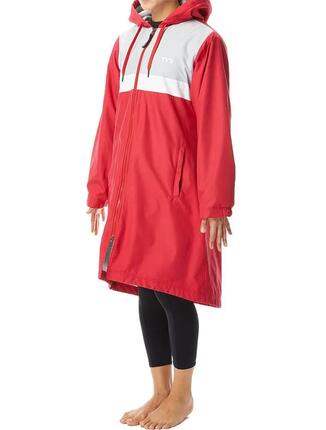 TYR Dames Alliance Podium Parka - Rood