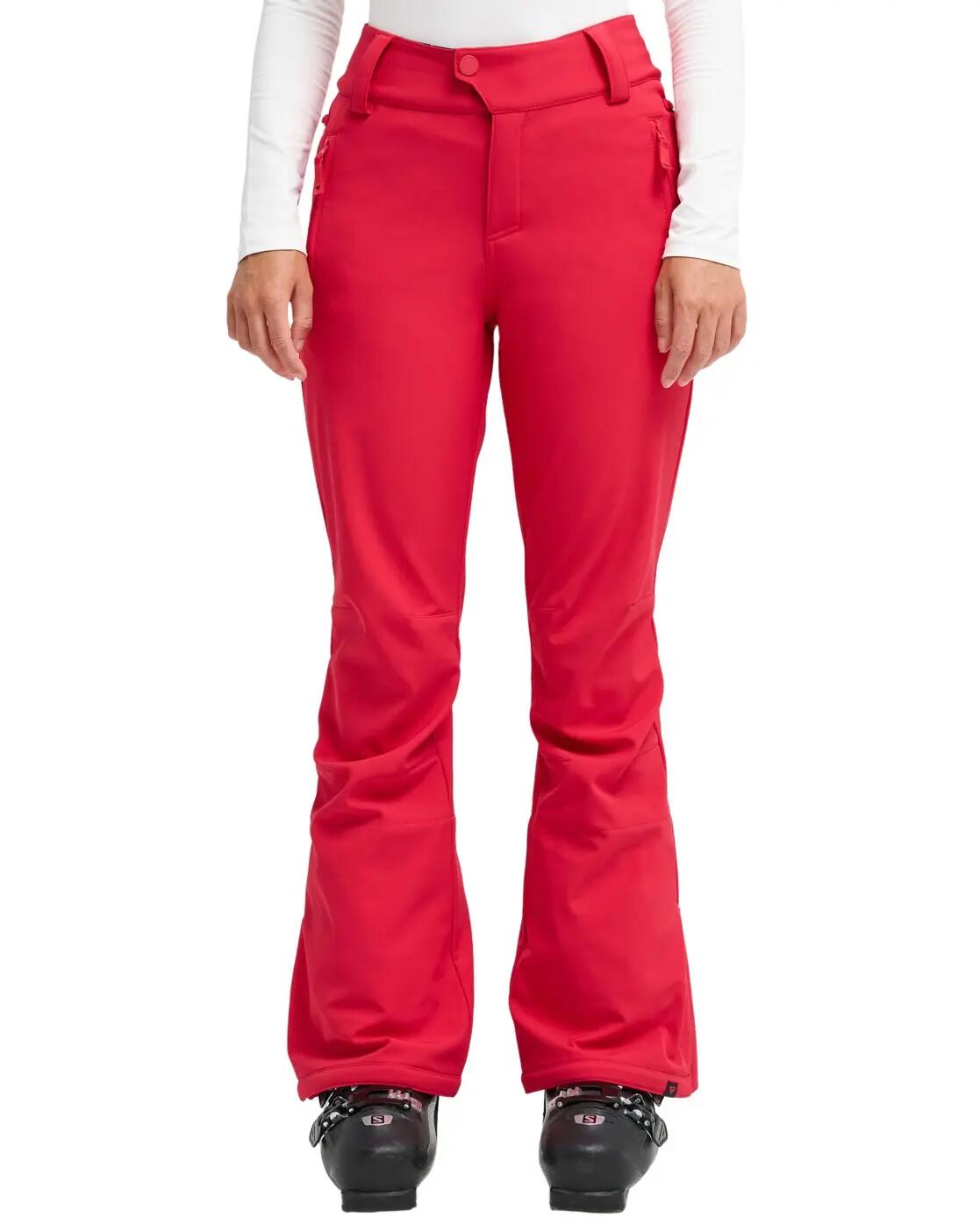 Funktionelle Schneehose ARCTIC ICE 10K Rot Dames 3/4