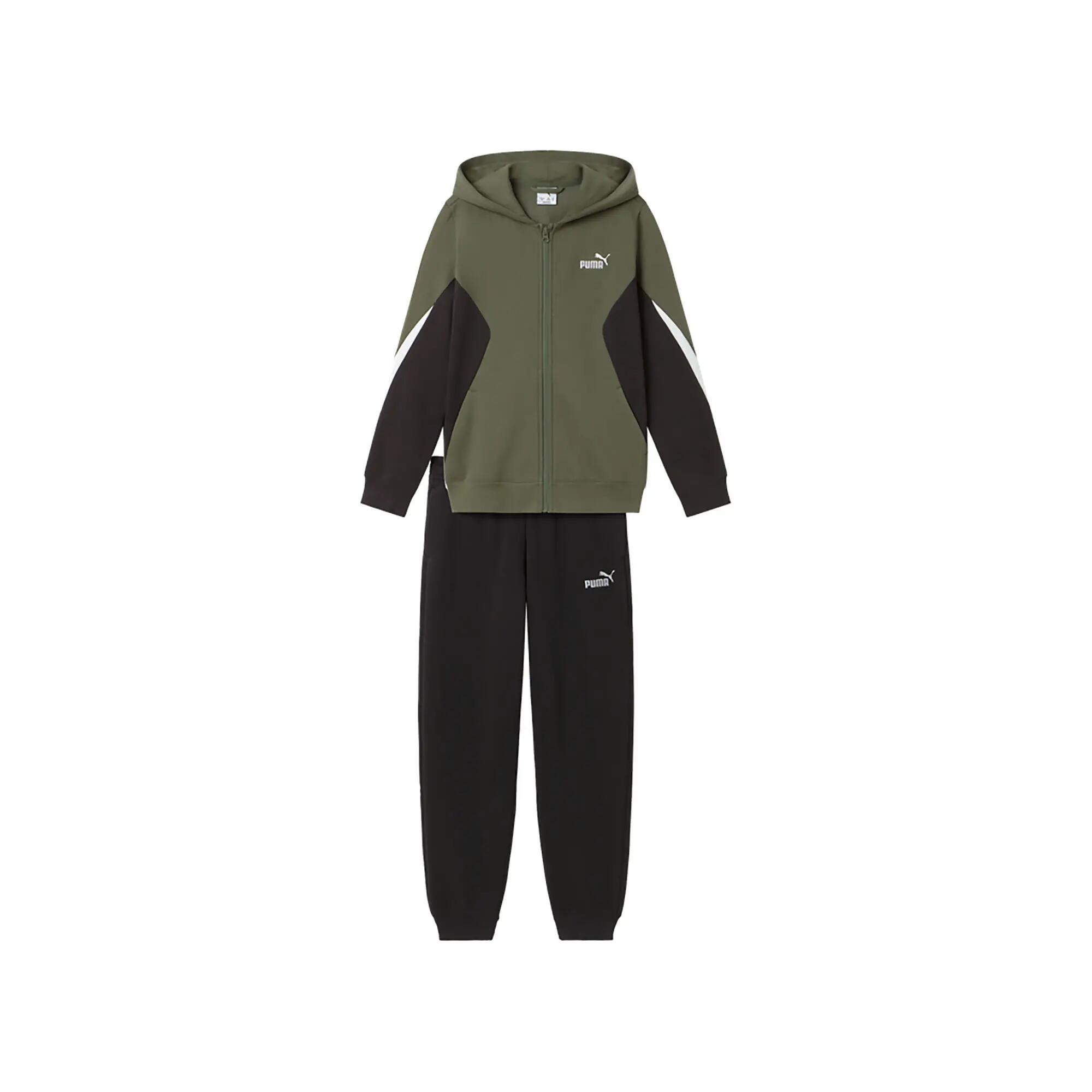 Trening Puma Ess Block Full-Zip Sweat Suit B Copii
