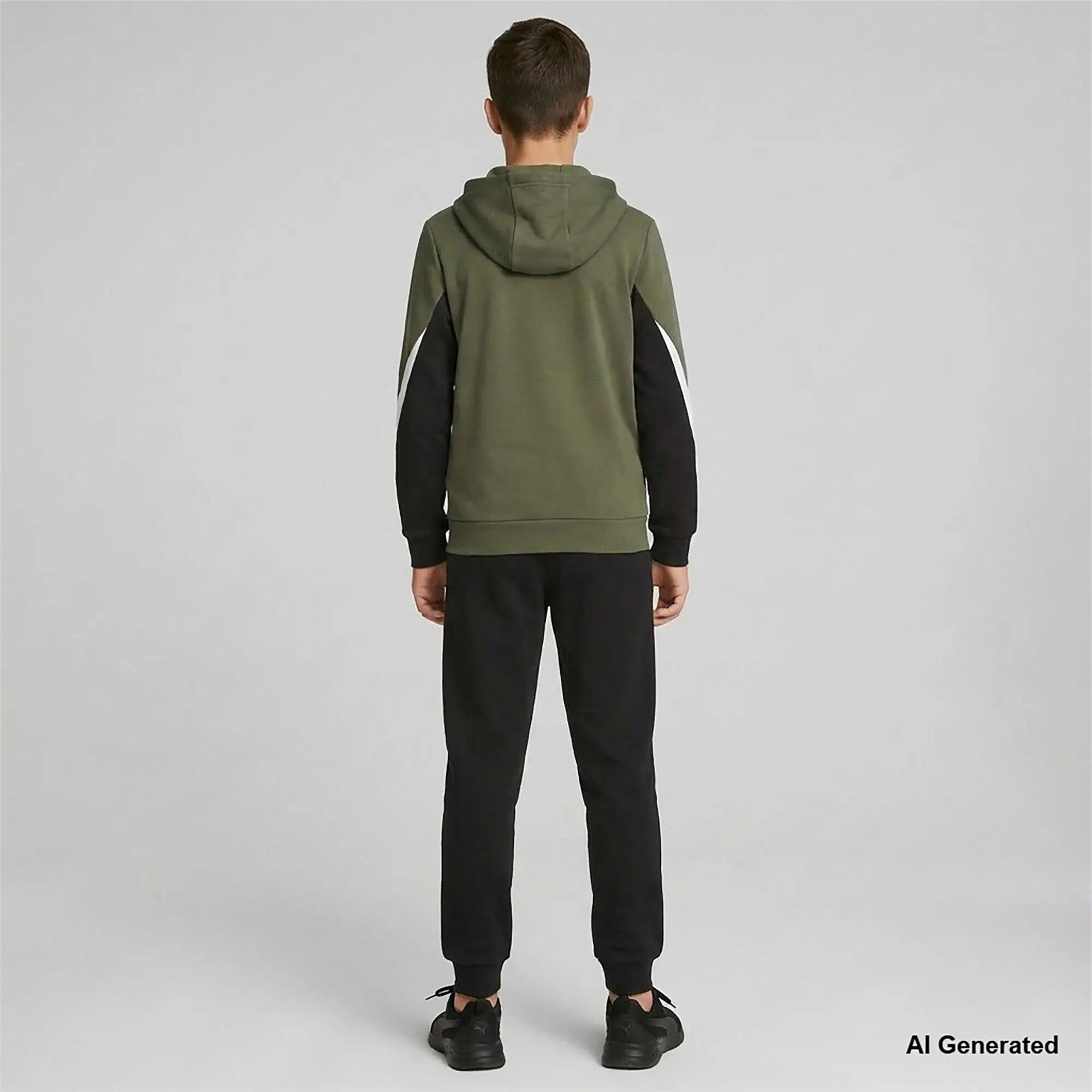 Survêtement Puma Ess Block Full-Zip Sweat Suit B Enfant 4/4