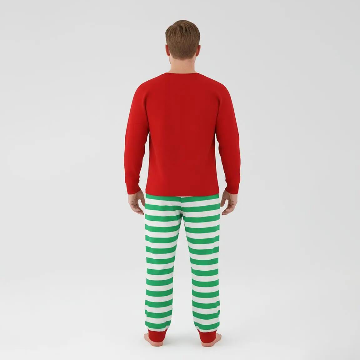 Pyjama Lang Kinder The Elf Tweedelig van Katoen en Polyester Rood 6/6