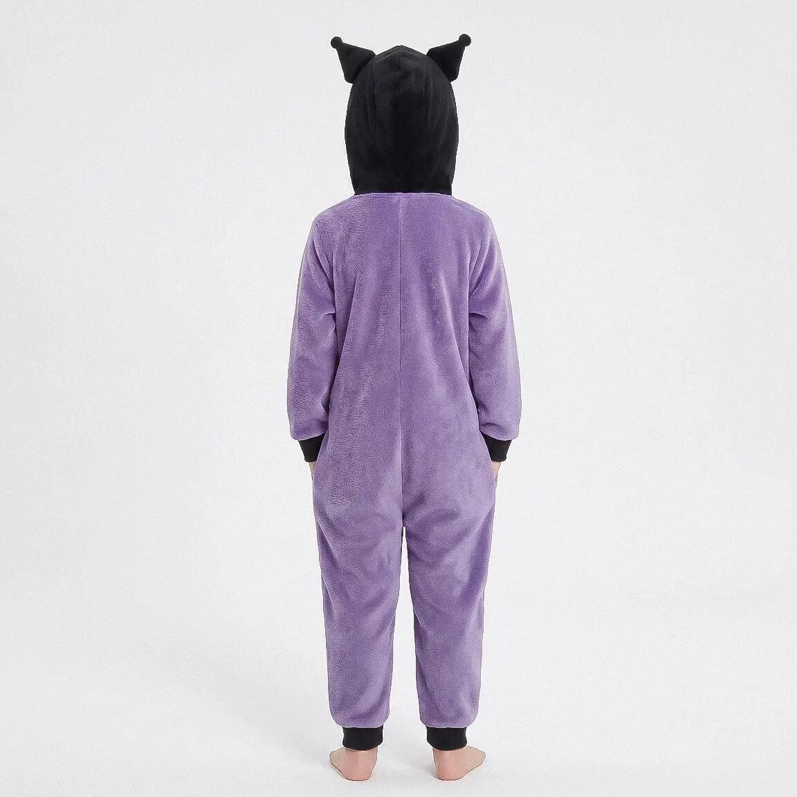 Schlafanzug Lang Kinder Hello Kitty Zweiteilig aus Polyester Flieder 5/6