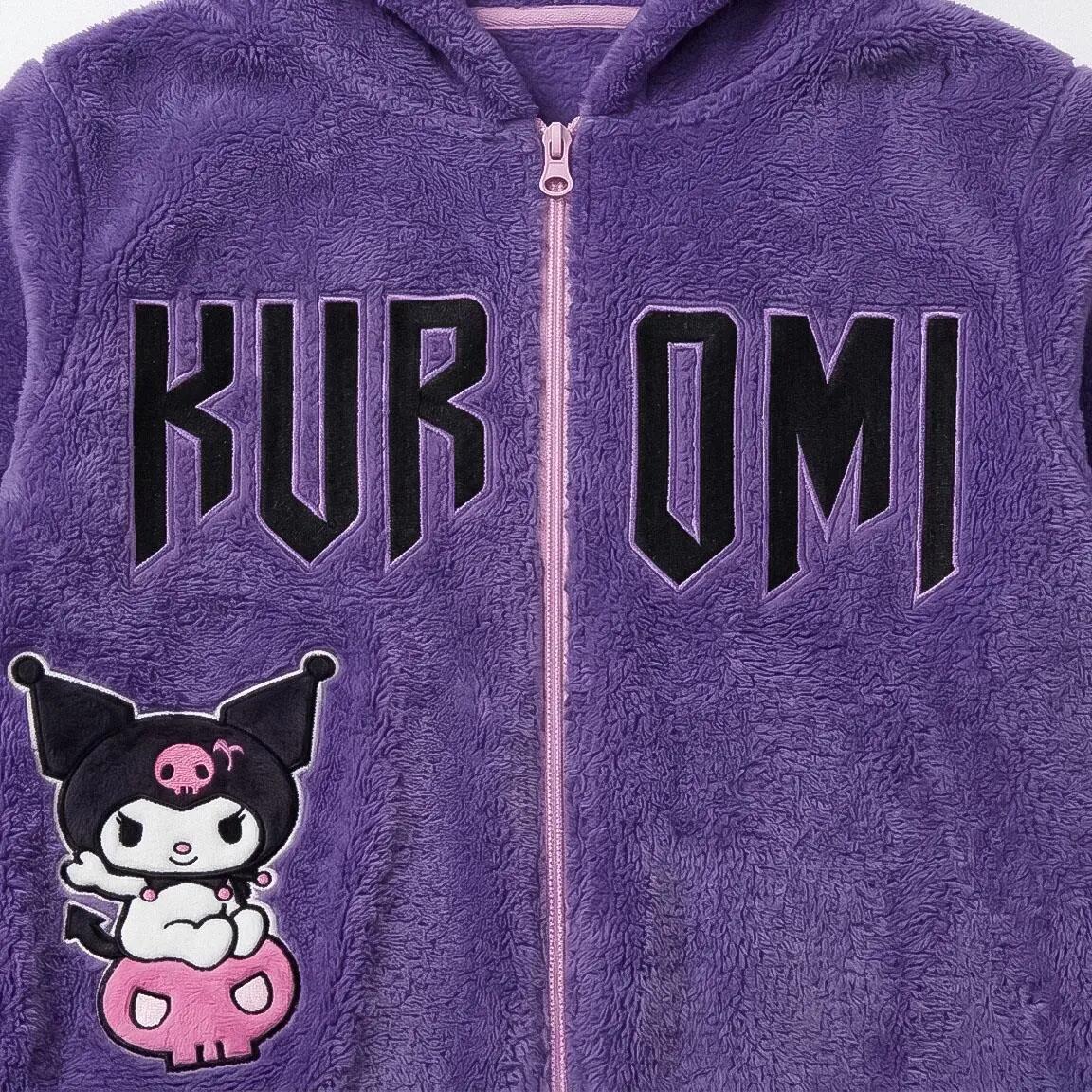 Schlafanzug Lang Kinder Hello Kitty Zweiteilig aus Polyester Flieder 3/6