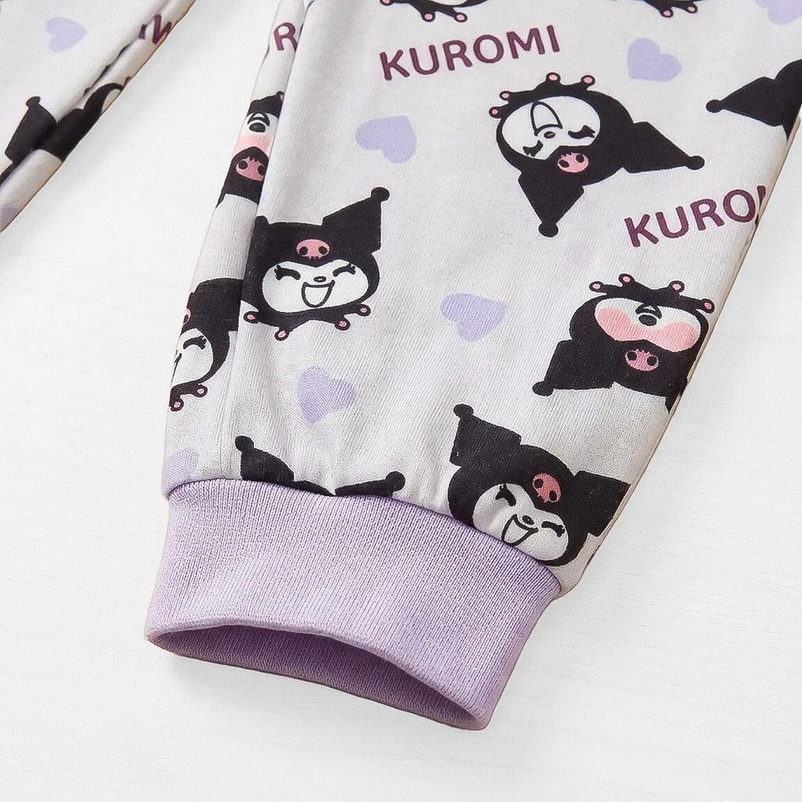 Pigiama Lungo Bambino Hello Kitty Due Pezzi in Poliestere Azzurro 3/6