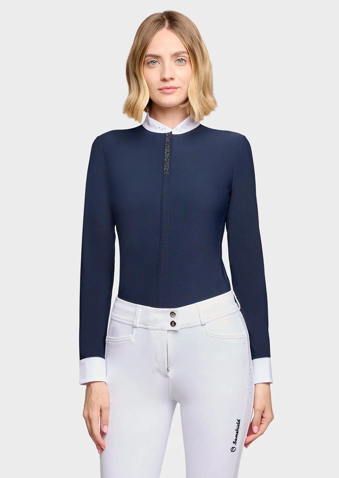 Samshield Olivia Wedstrijdshirt Lange Mouwen Dames Fw26 Zwart - 4/7