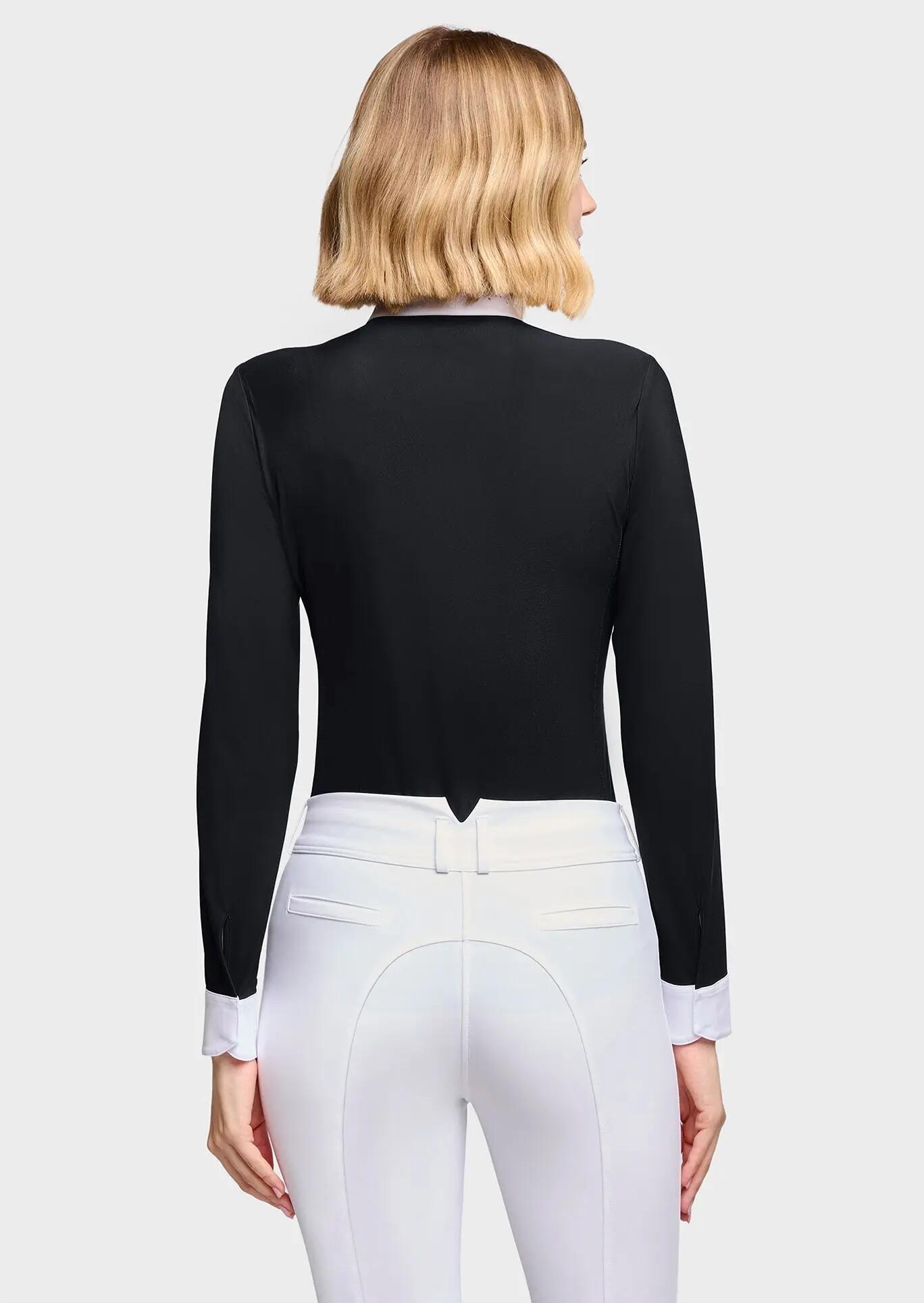 Samshield Olivia Wedstrijdshirt Lange Mouwen Dames Fw26 Zwart - 2/7