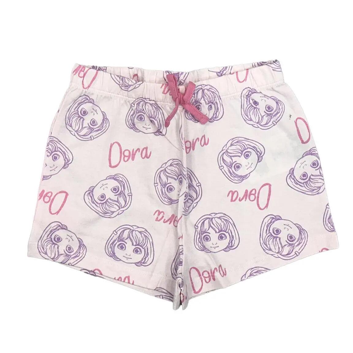 Pyjama Kort Kinder Dora La Exploradora Tweedelig van Katoen Roze 5/6