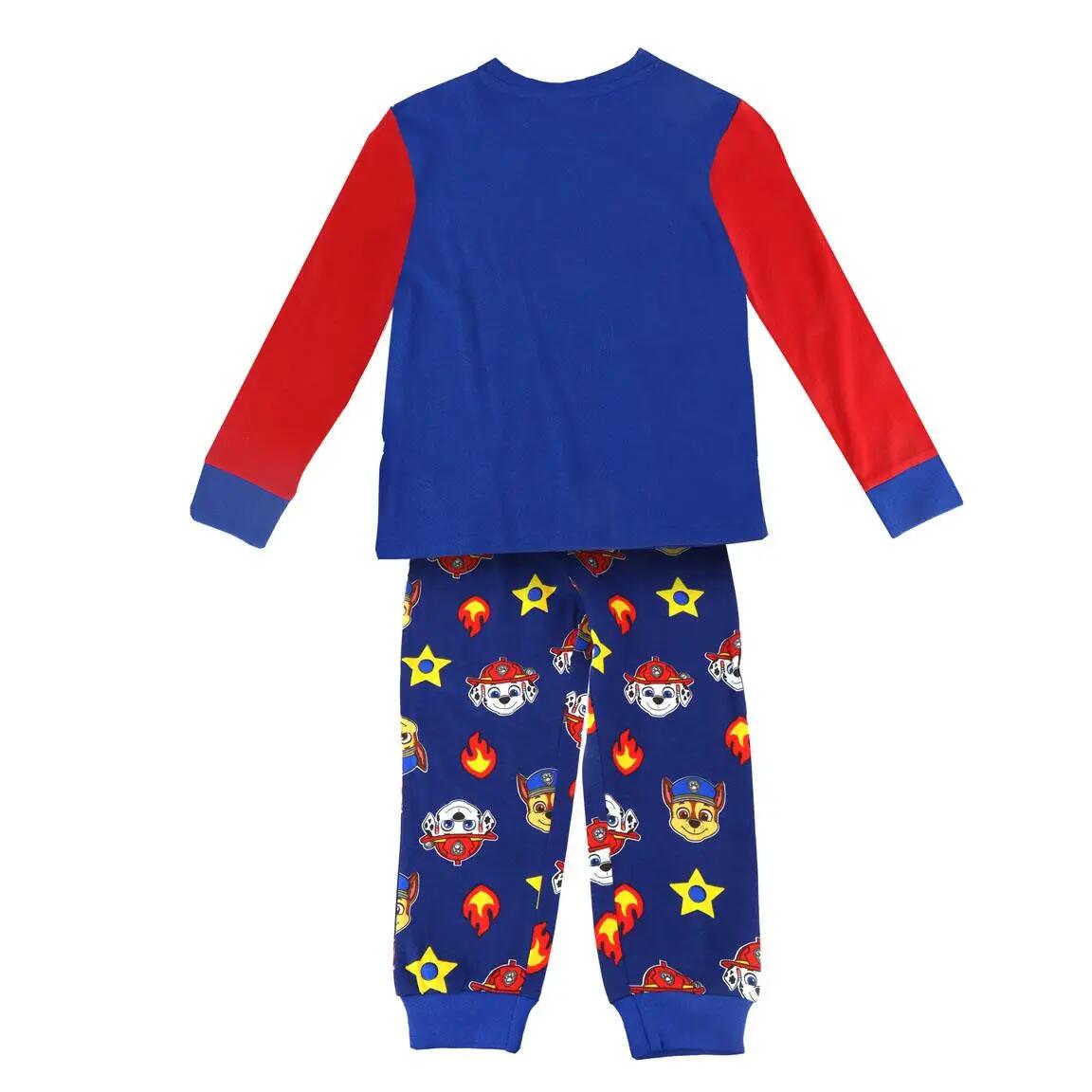 Pyjama Long Enfant Paw Patrol Deux Pièces en Coton et Polyester Multicolore 2/4