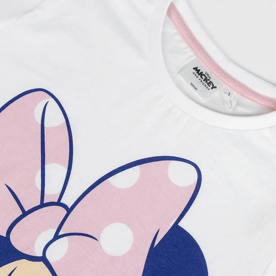 Pyjama Kort Kinder Minnie Tweedelig van Katoen Roze 4/6