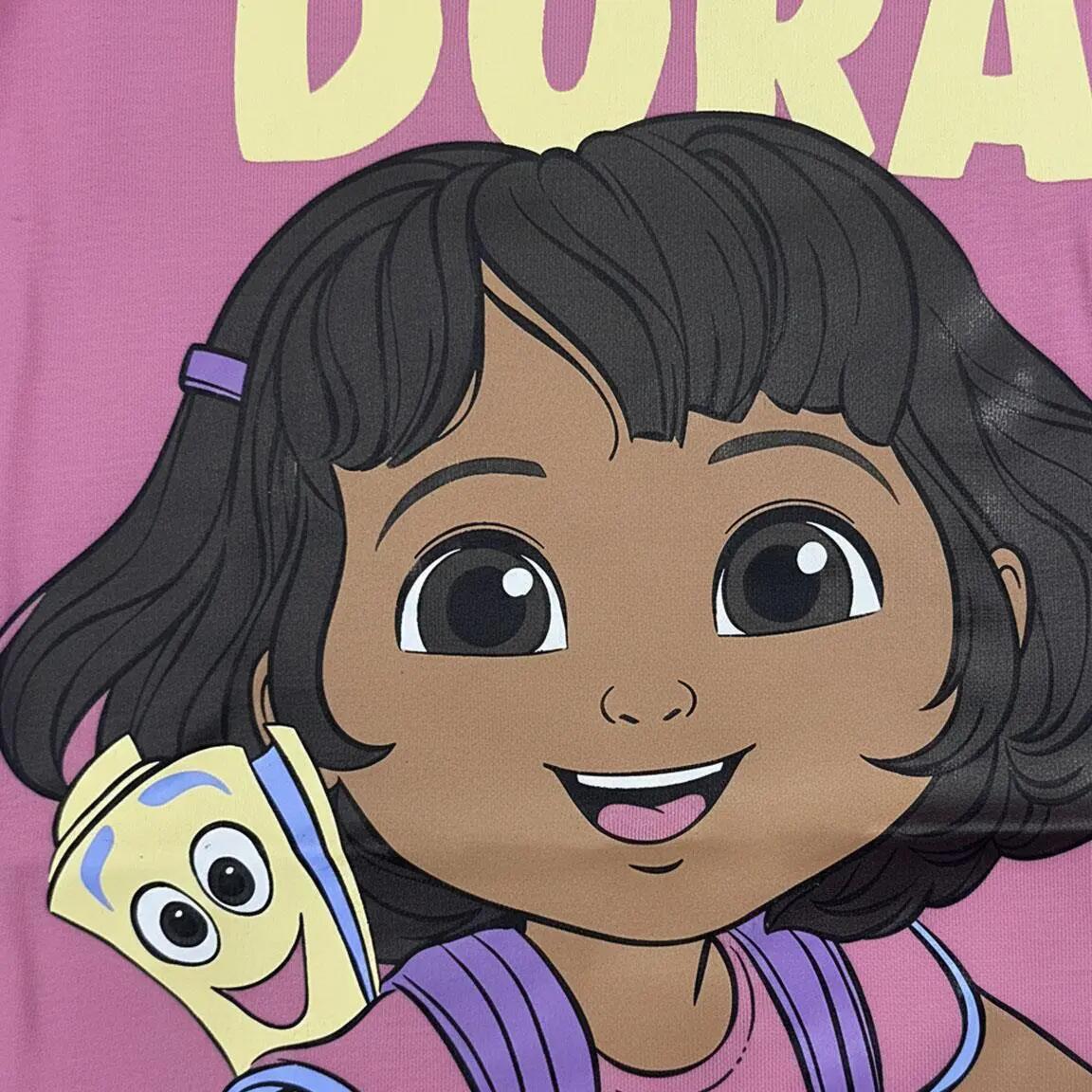 Pyjama Kort Kinder Dora La Exploradora Tweedelig van Katoen Roze 3/6