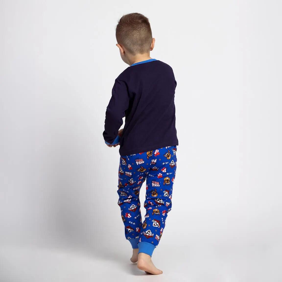 Pyjama Long Enfant Paw Patrol Deux Pièces en Coton Bleu 5/6