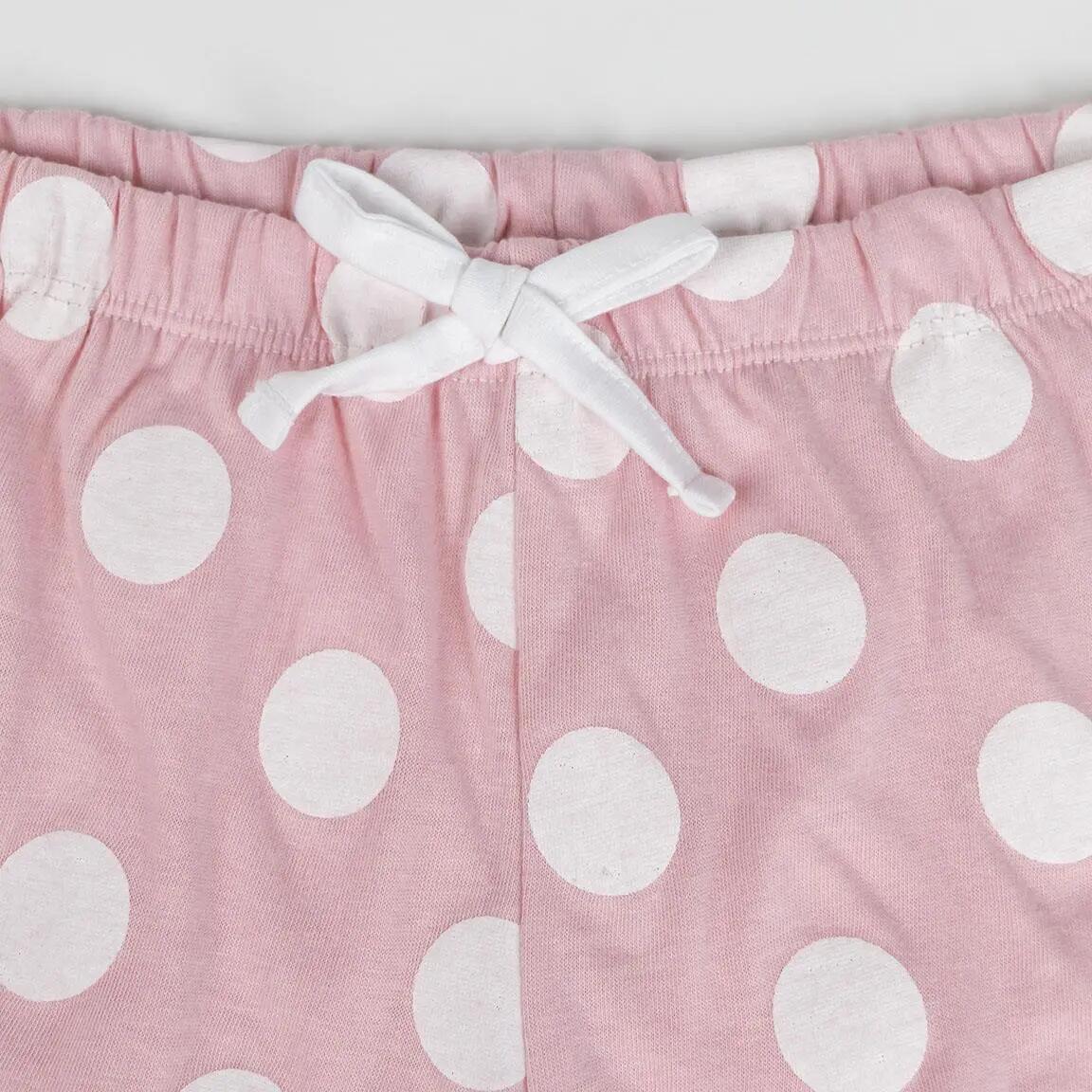Pyjama Kort Kinder Minnie Tweedelig van Katoen Roze 3/6