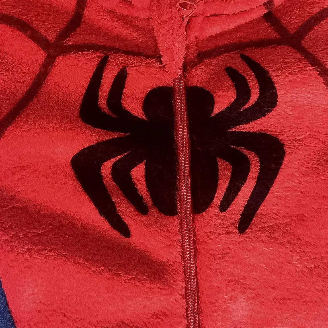 Pyjama Long Enfant Spidey Deux Pièces en Polyester Bleu 3/6