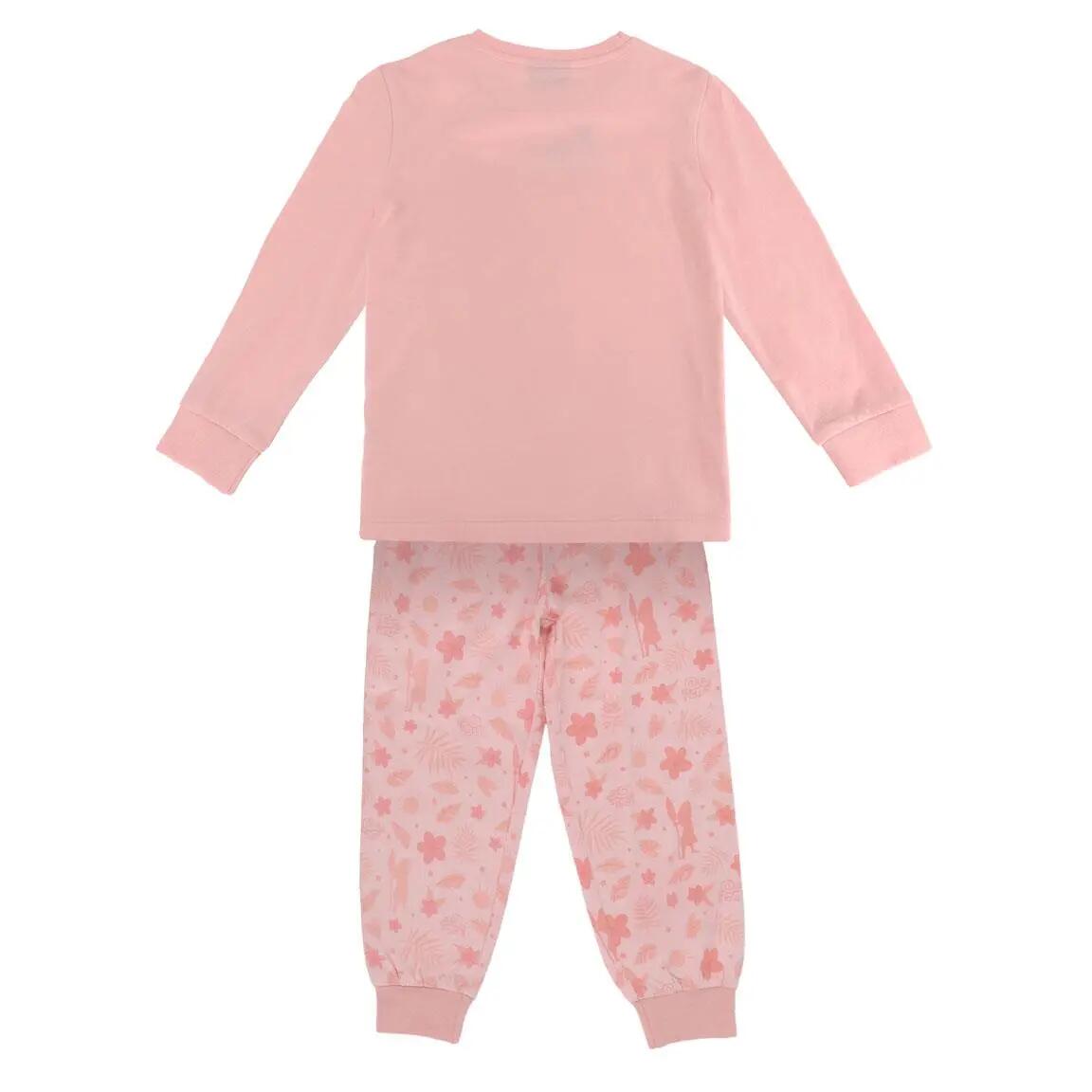 Pyjama Lang Kinder Moana Tweedelig van Katoen en Polyester Koraal 2/4