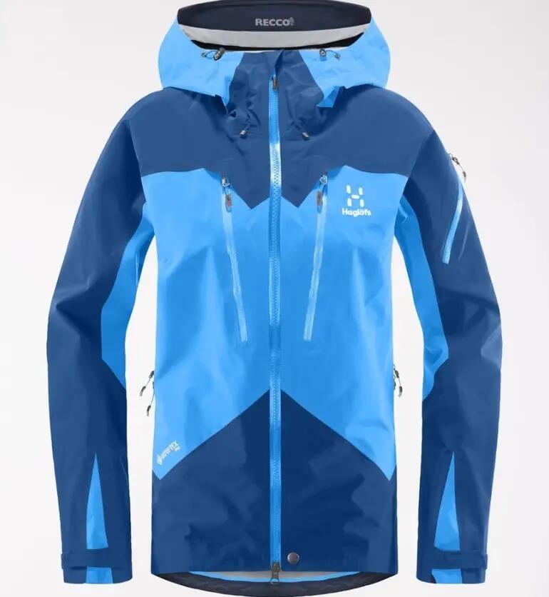 Kurtka Damska Turystyczna Spitz Jacket Women Nordic Blue/Baltic Blue 4/8
