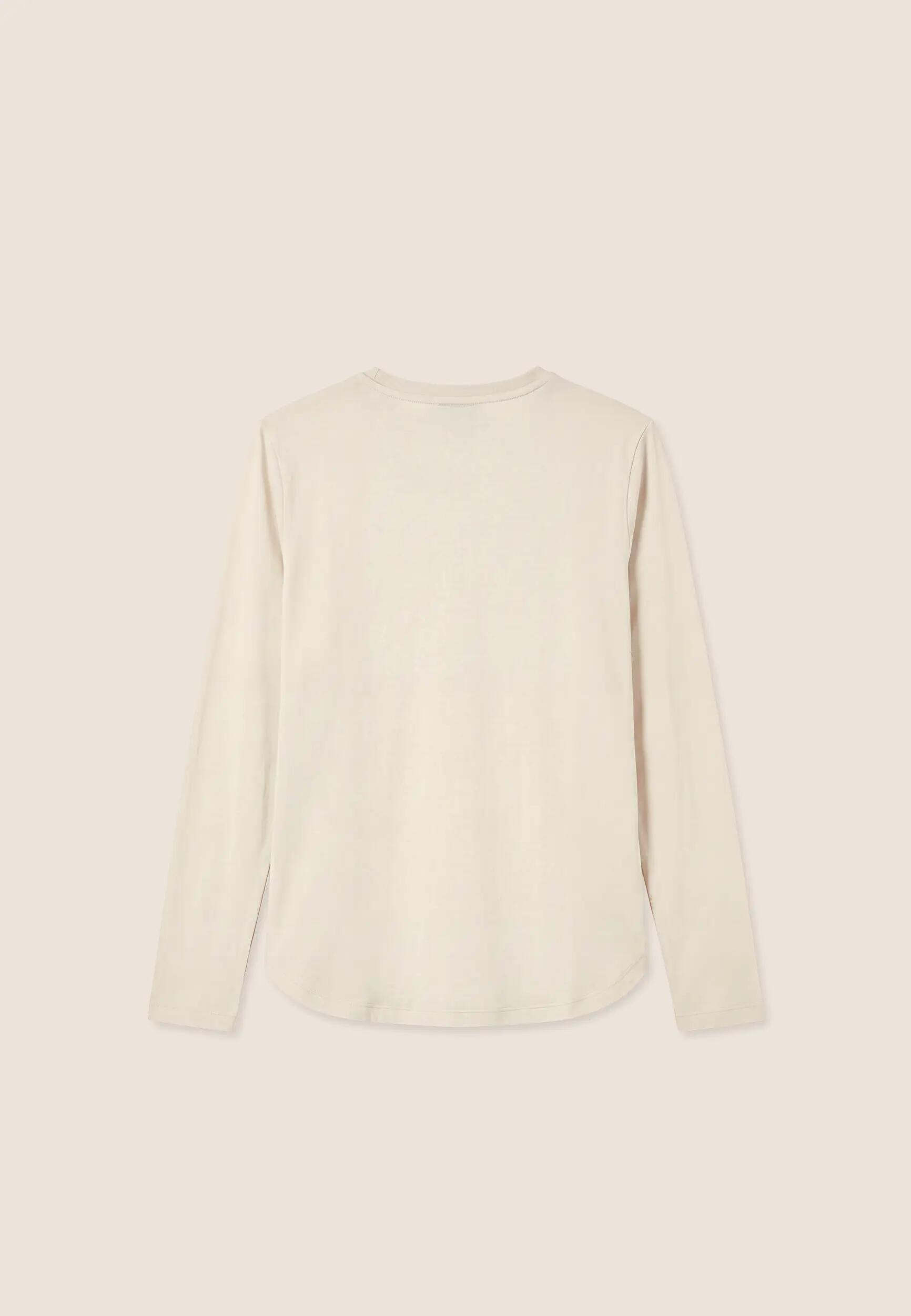 T-shirt à manches longues pour femmes avec logo orné de clous 2/3