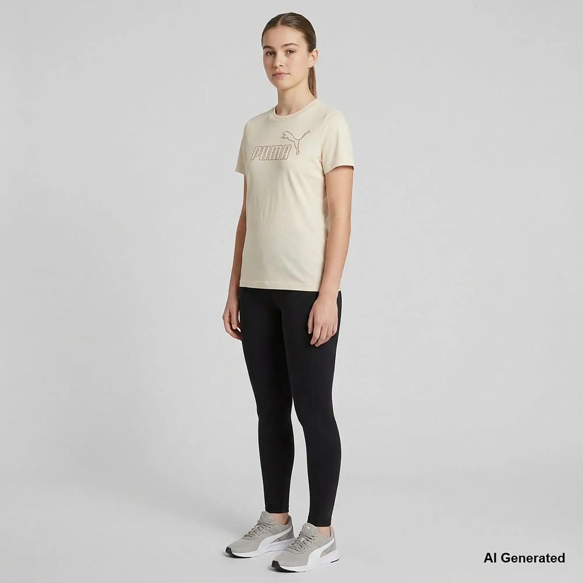 Koszulka Puma Ess Rhinestone Tee G Dzieci 3/4