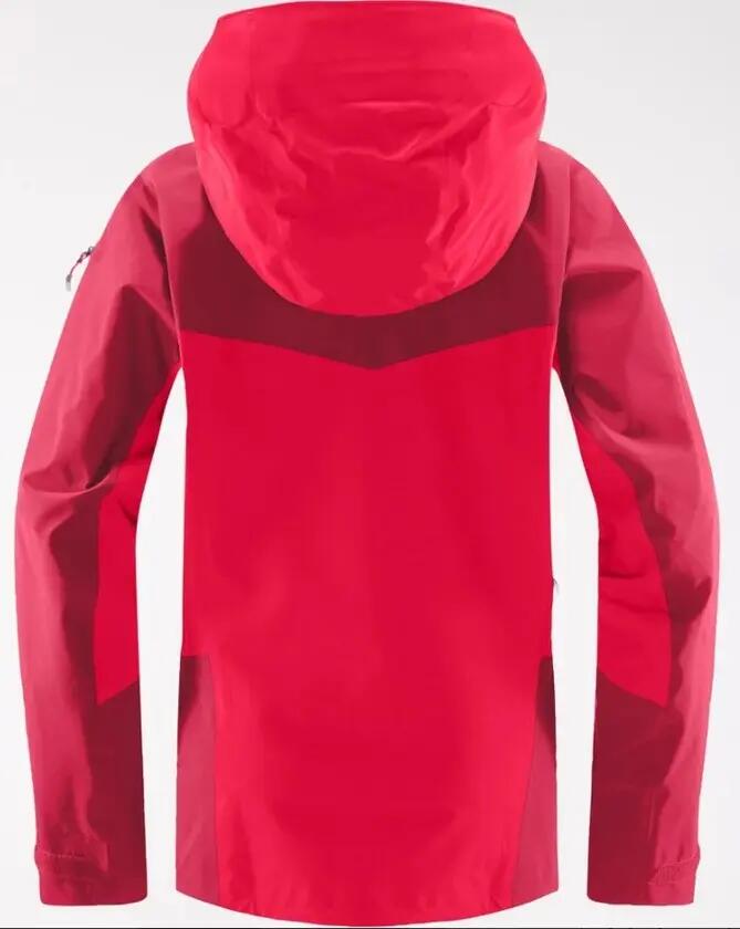 Kurtka Damska Turystyczna Spitz Jacket Women Scarlet Red/Dala Red 5/8