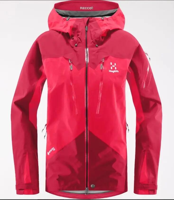Kurtka Damska Turystyczna Spitz Jacket Women Scarlet Red/Dala Red 4/8