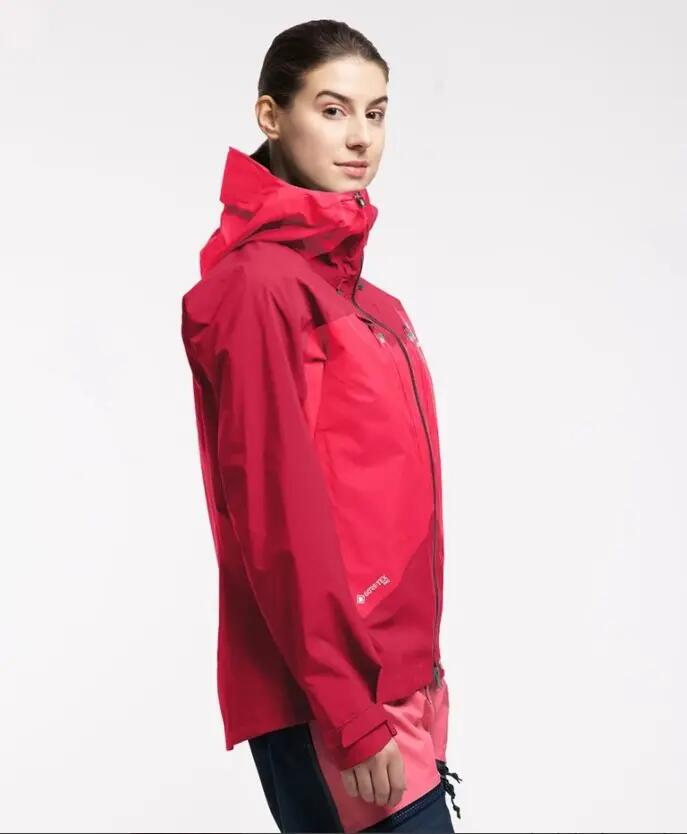 Kurtka Damska Turystyczna Spitz Jacket Women Scarlet Red/Dala Red 2/8