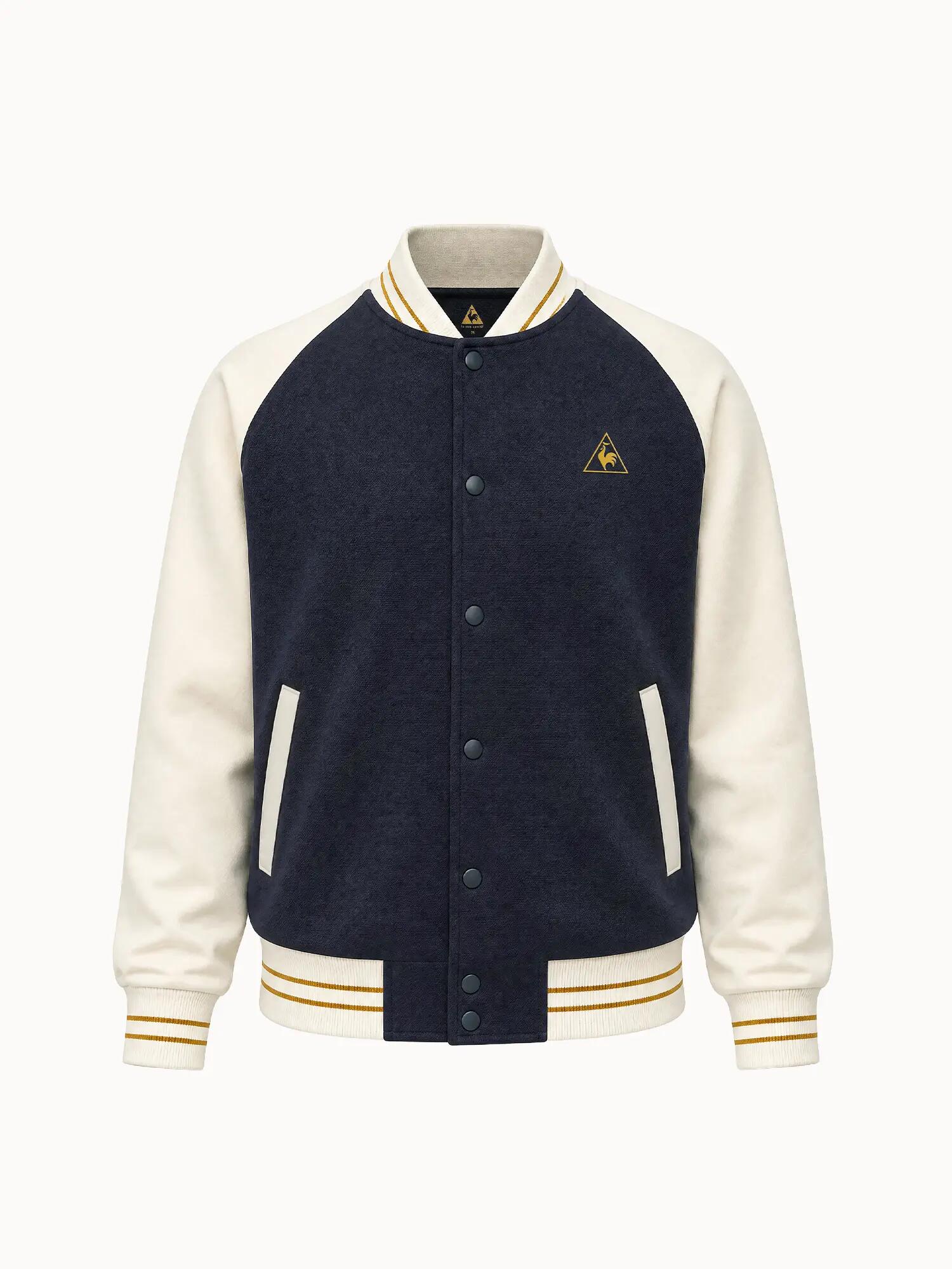 Bomber bi-matière Le Coq Sportif x Maradona effet piqué LCS CUP 2/5