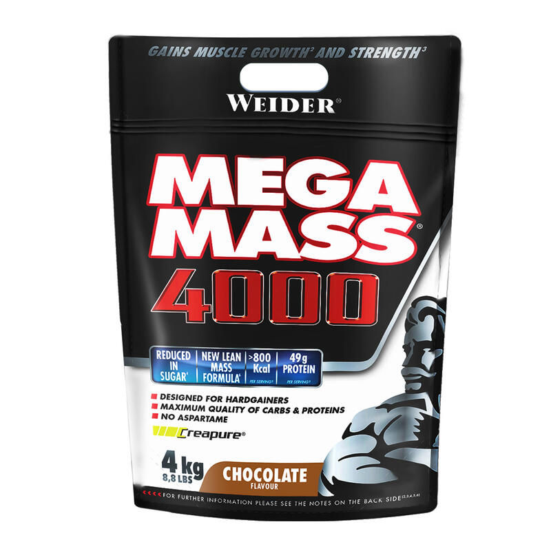 Mega Mass 4000, Chocolat, 4kg