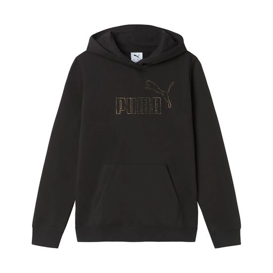 Sweatshirt Puma Ess Rhinestone Hoodie Fl G Enfant