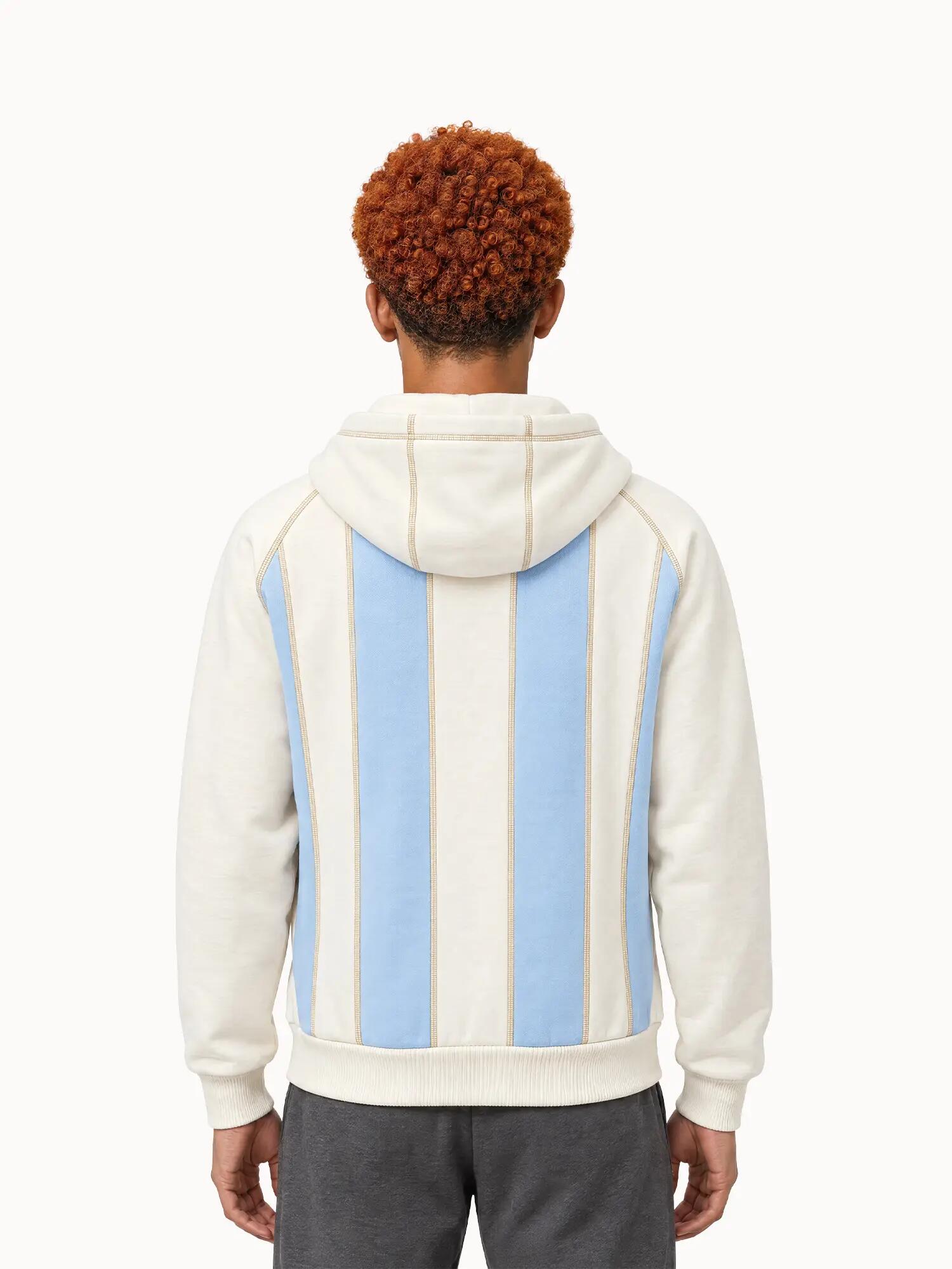 Veste zippée à capuche Le Coq Sportif x Maradona en molleton LCS CUP 4/6