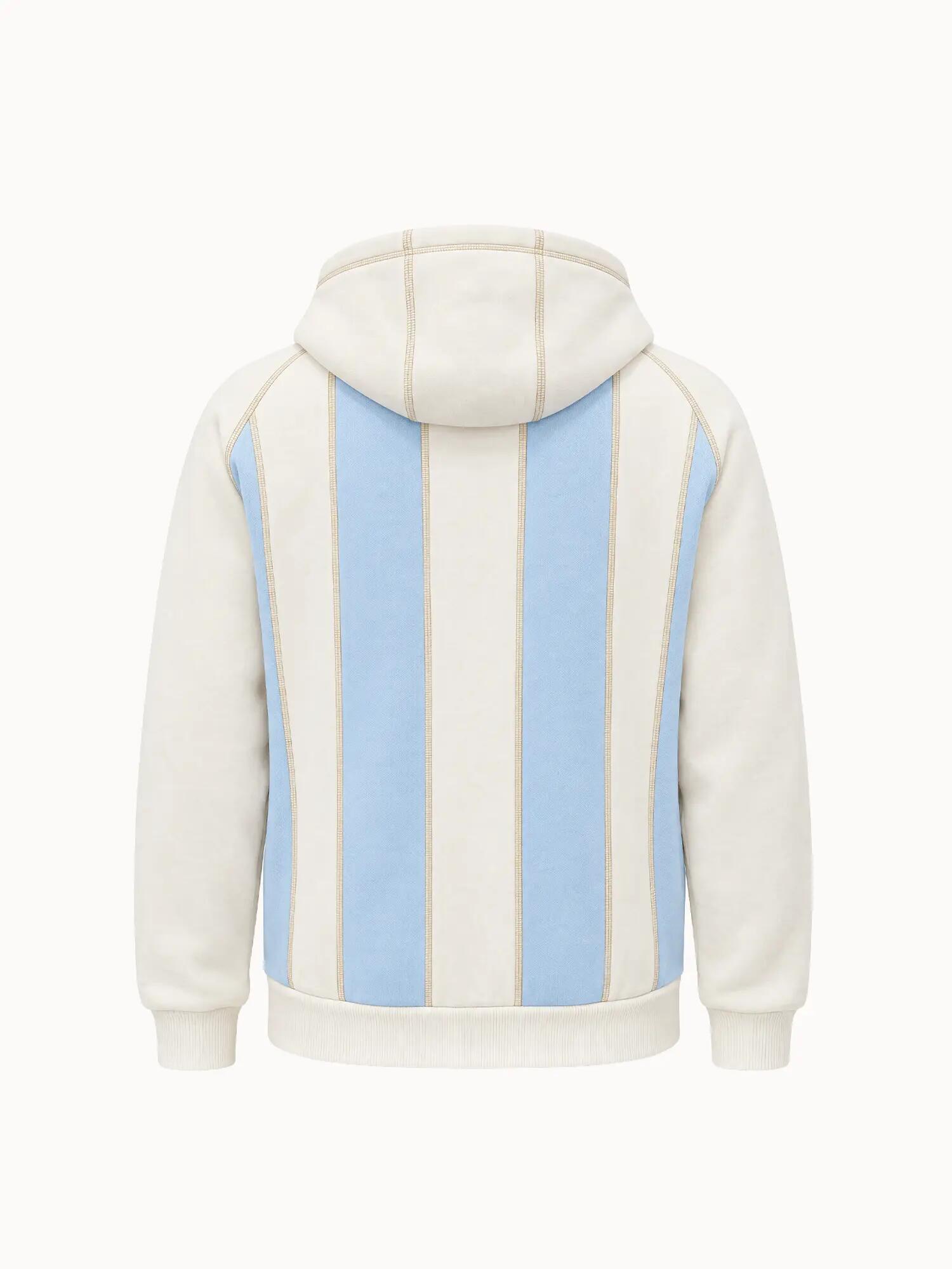 Veste zippée à capuche Le Coq Sportif x Maradona en molleton LCS CUP 3/6